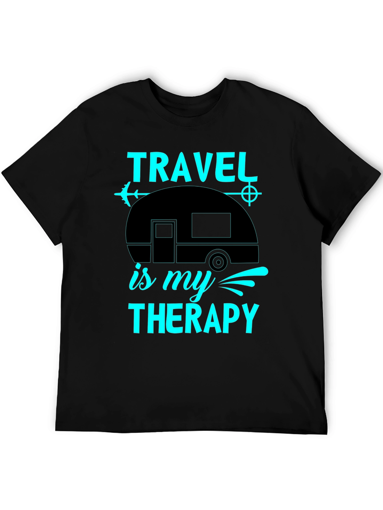 Travel is My Therapy Tee - Adventure Seeker Shirt