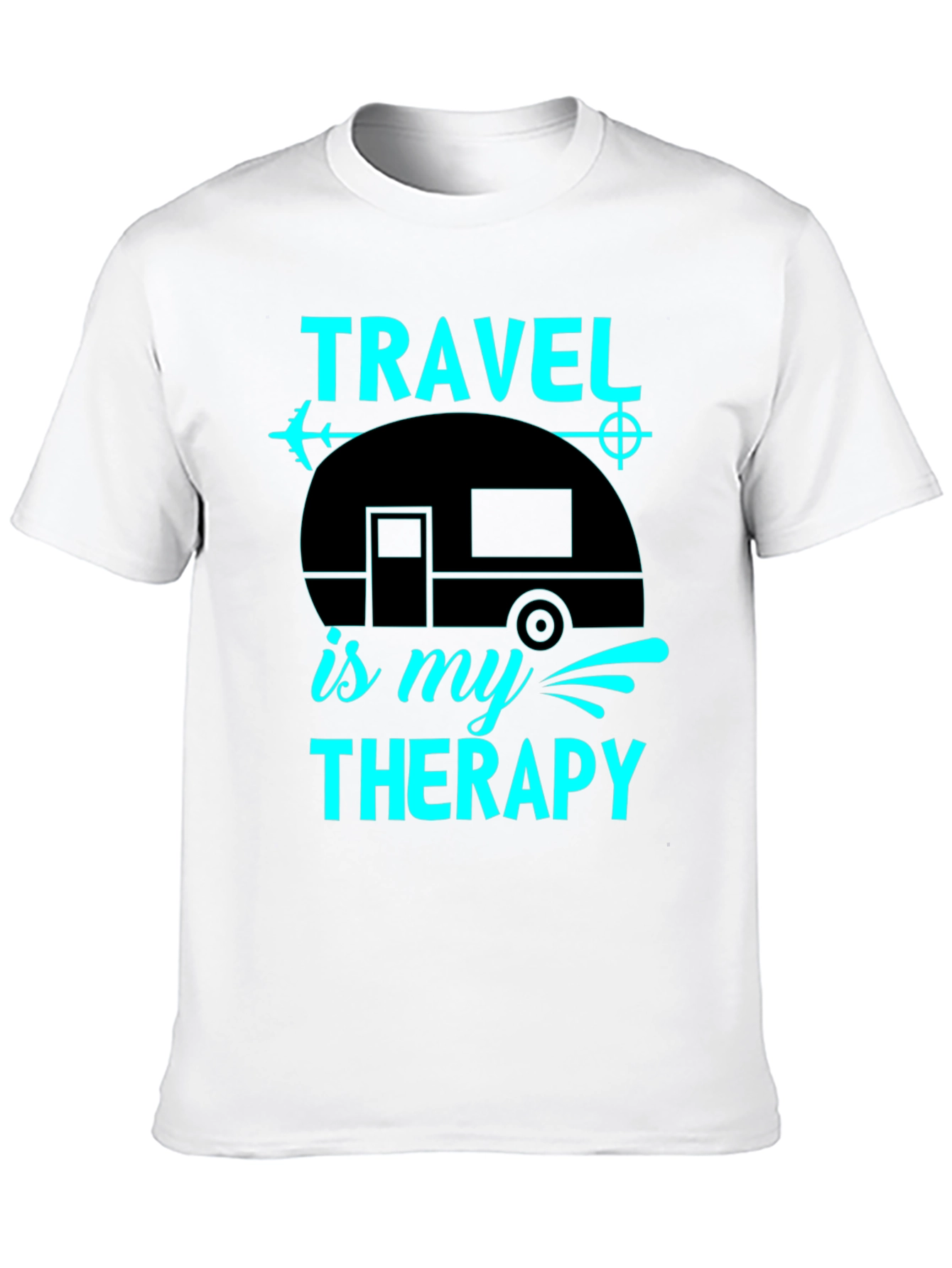 Travel is My Therapy Tee - Adventure Seeker Shirt