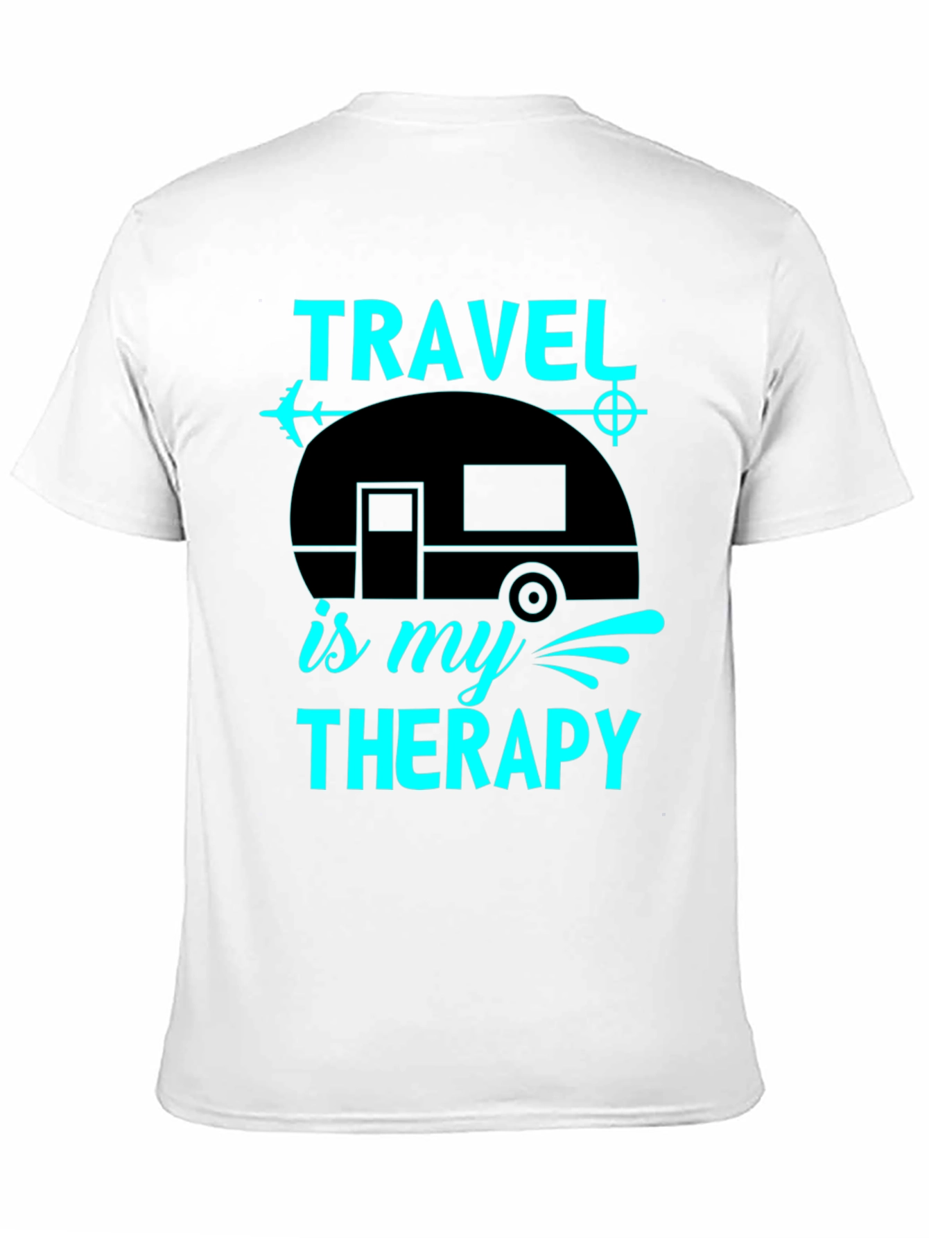 Travel is My Therapy Tee - Adventure Seeker Shirt