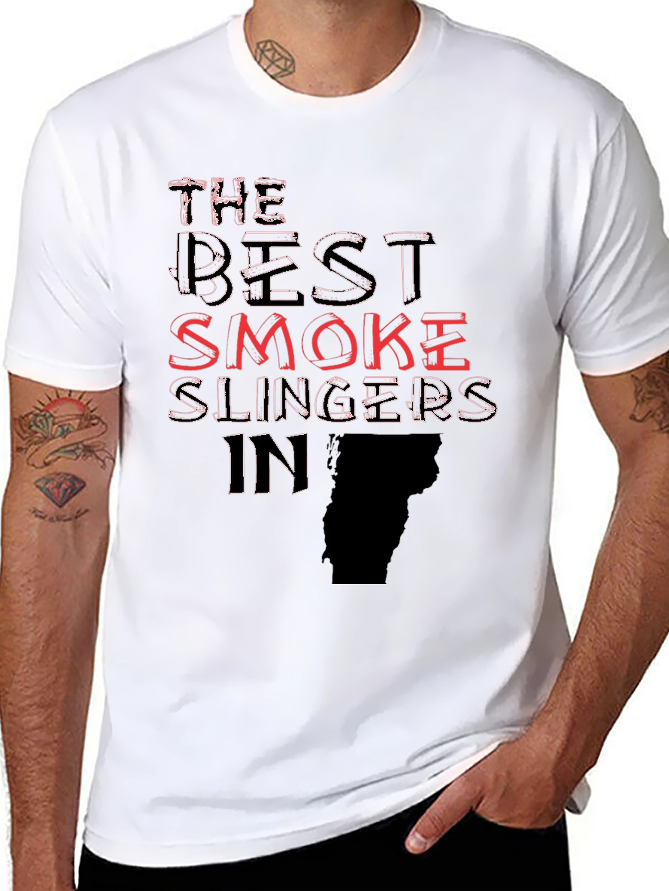 The Best Smoke Slingers in Vermont T-Shirt