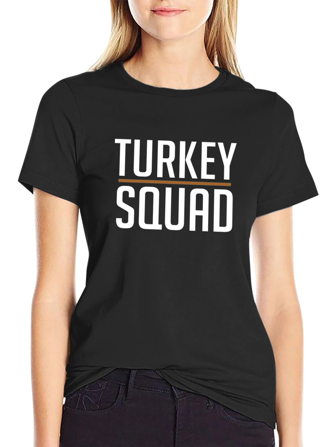 Turkey Squad Graphic T-Shirt - Thanksgiving Apparel