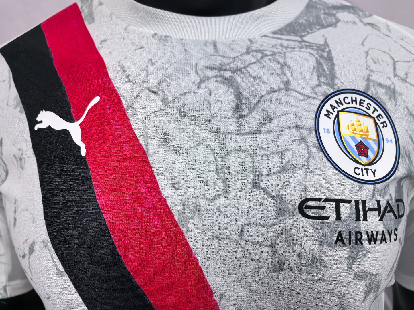 Manchester City 25-26 Away Player Version Soccer Jersey