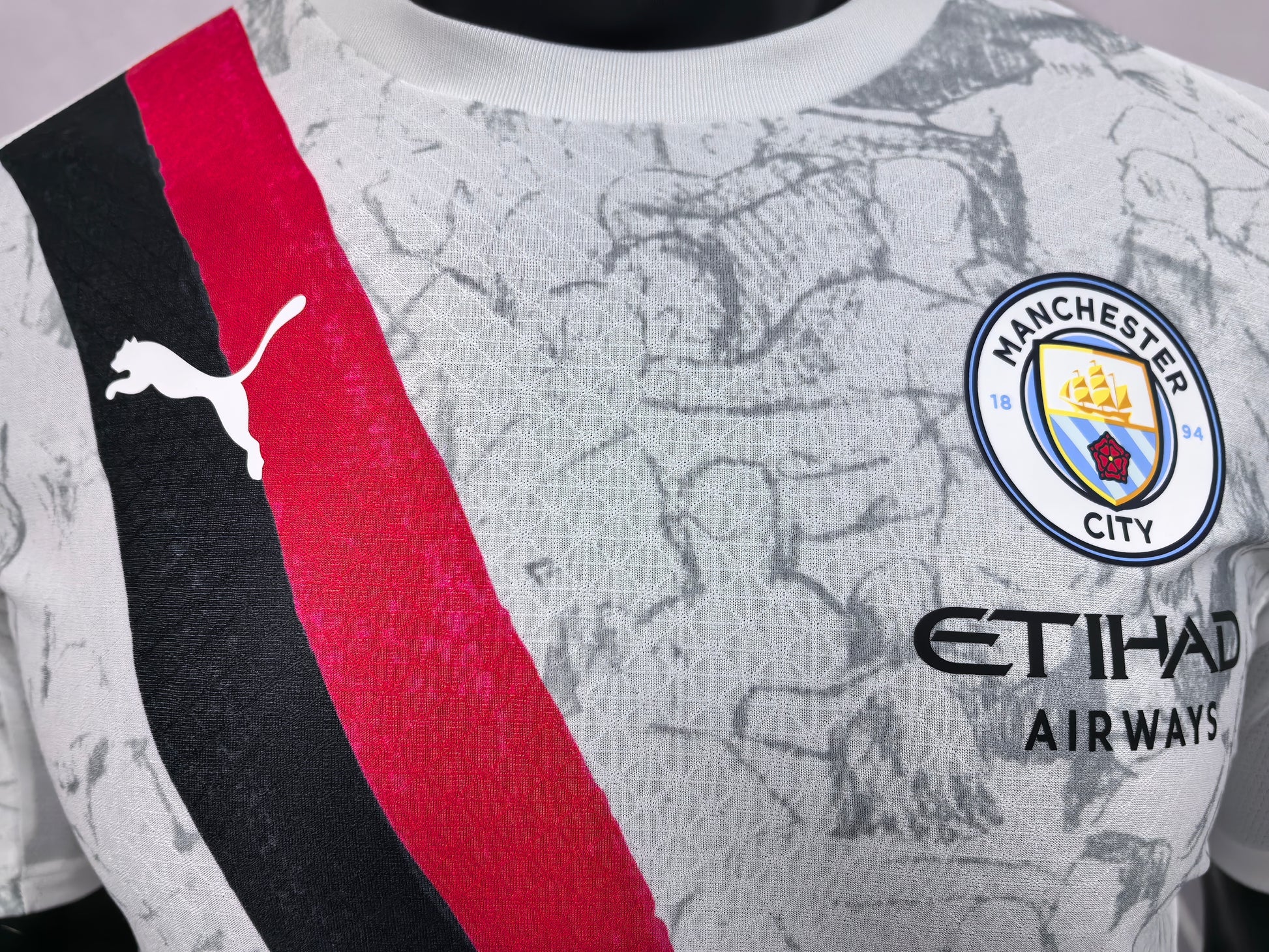 Manchester City 25-26 Away Player Version Soccer Jersey