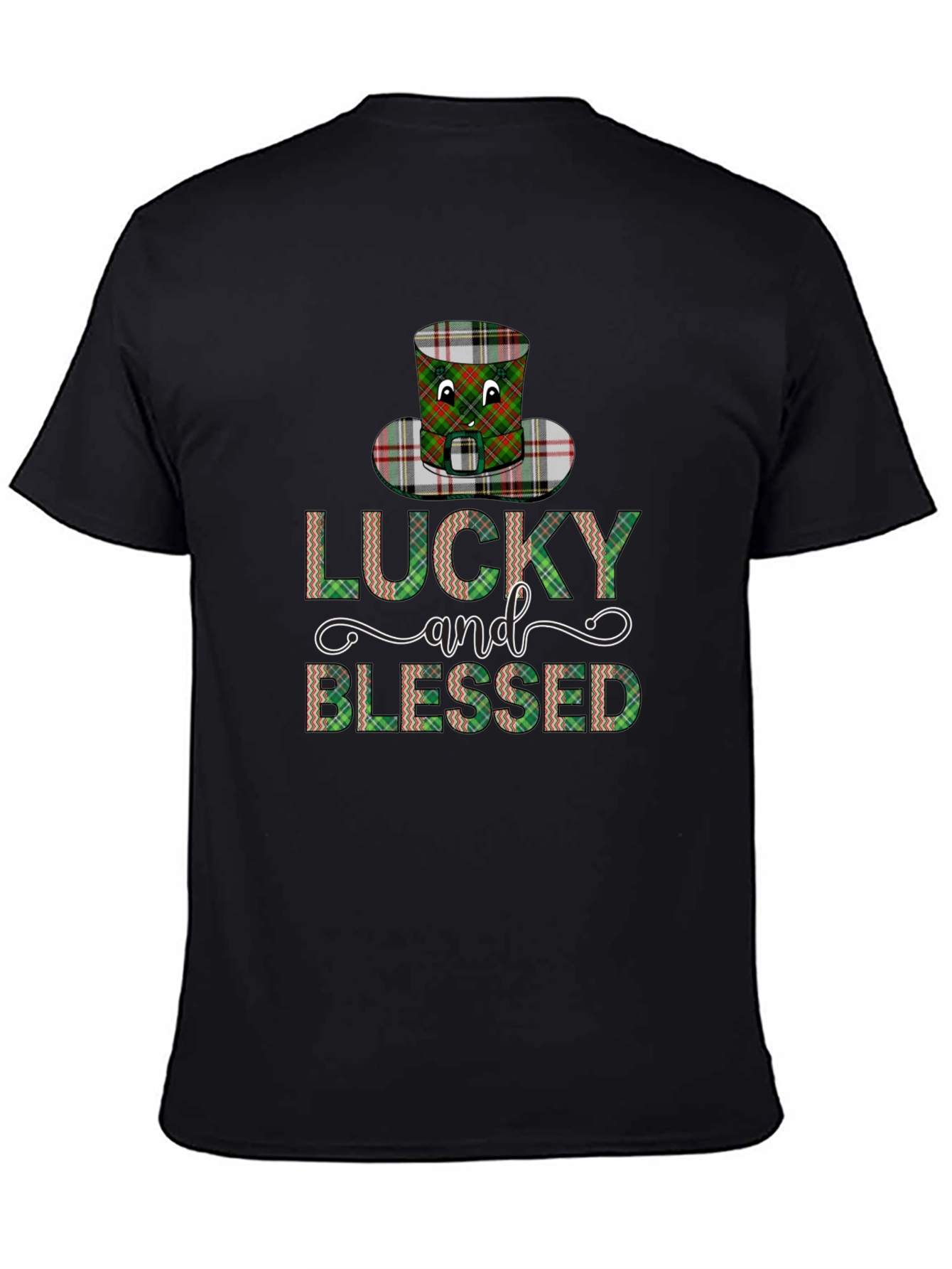 Lucky & Blessed St. Patricks Day Graphic Tee