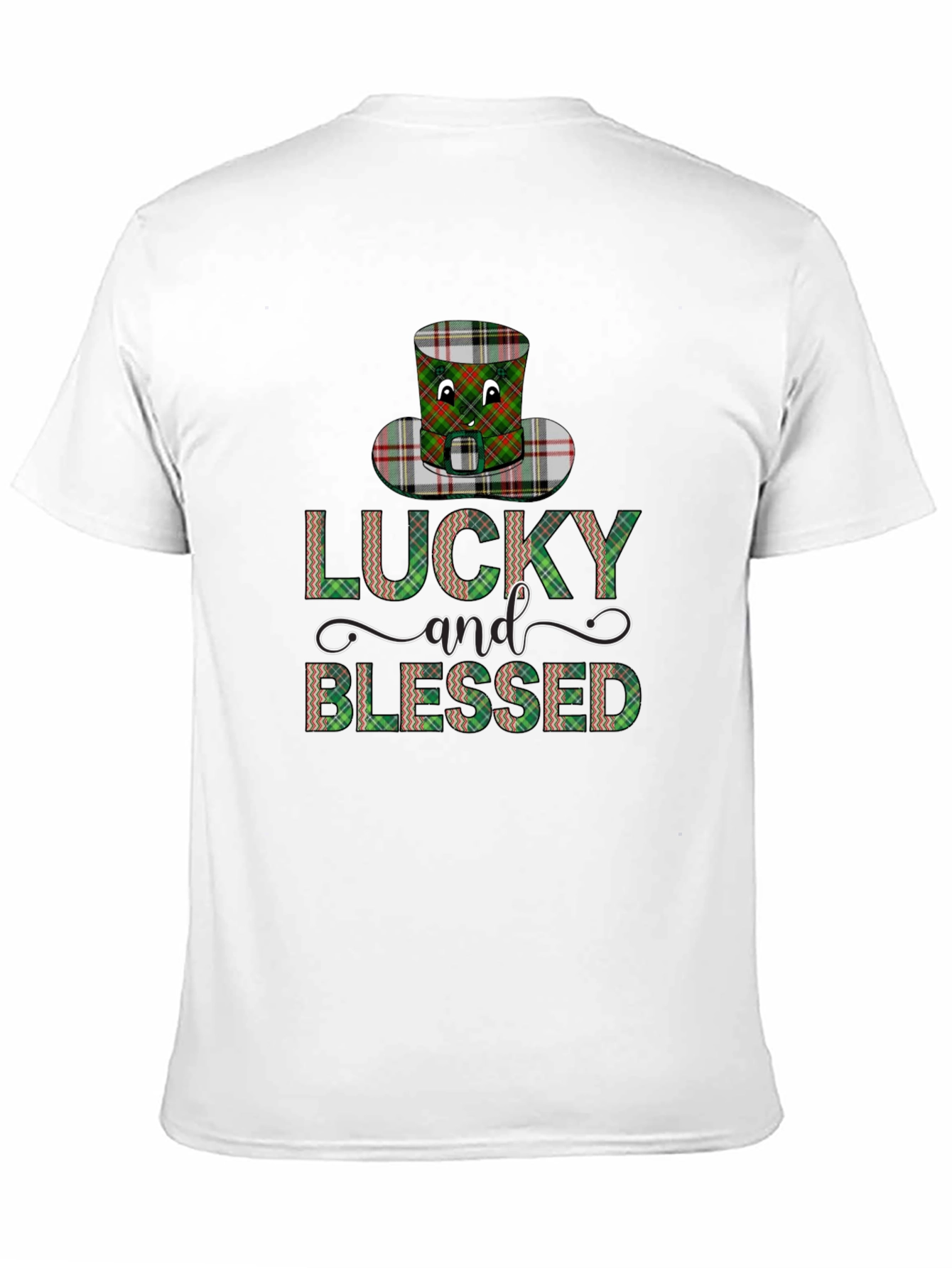 Lucky & Blessed St. Patricks Day Graphic Tee