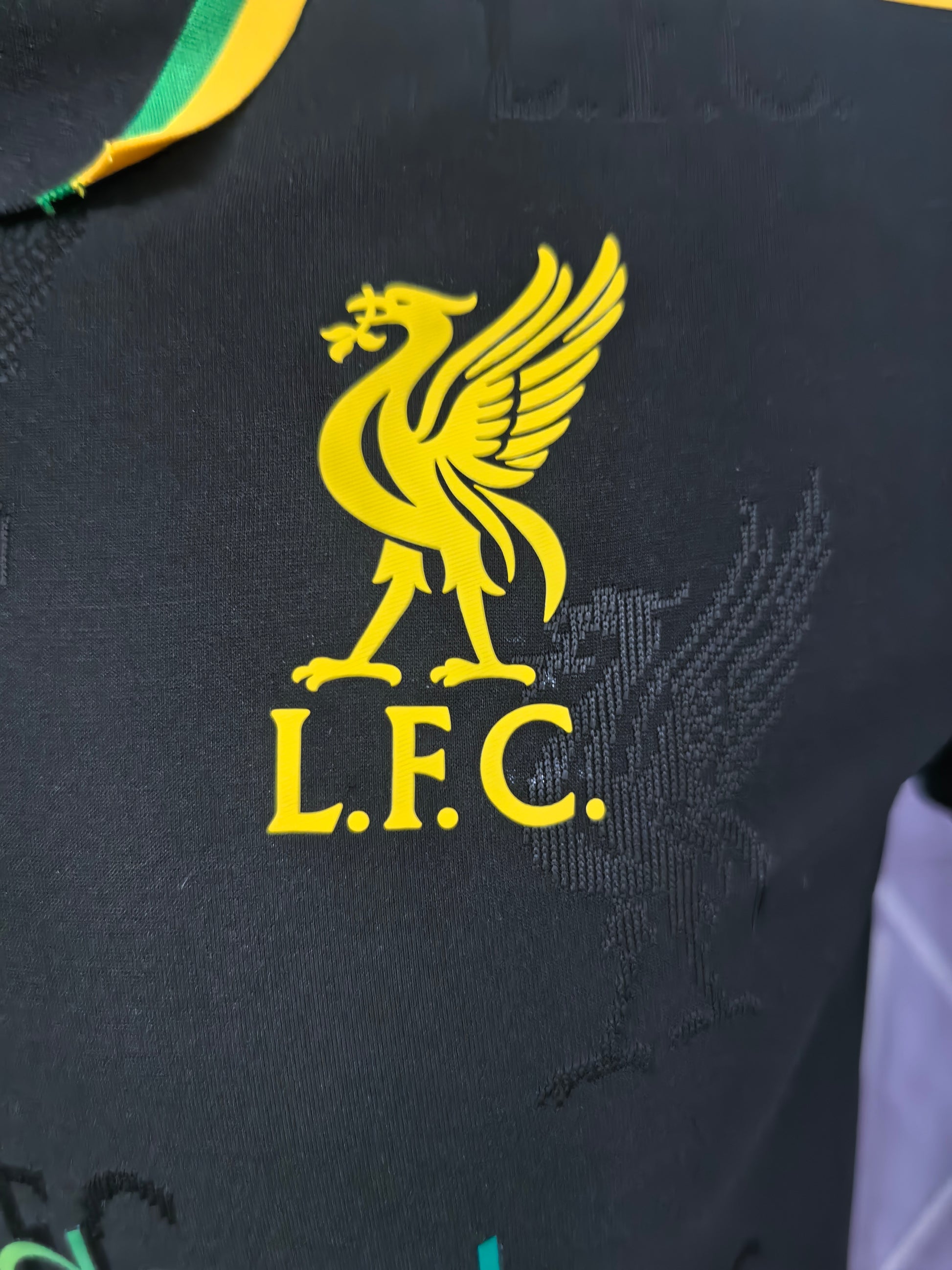 Liverpool Black Special Edition Custom Edition Soccer Jersey