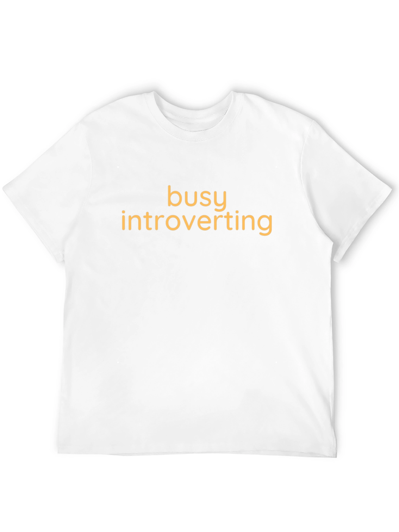Busy Introverting Black T-Shirt