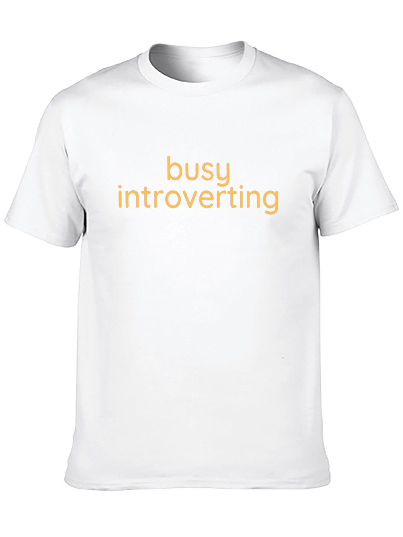 Busy Introverting Black T-Shirt