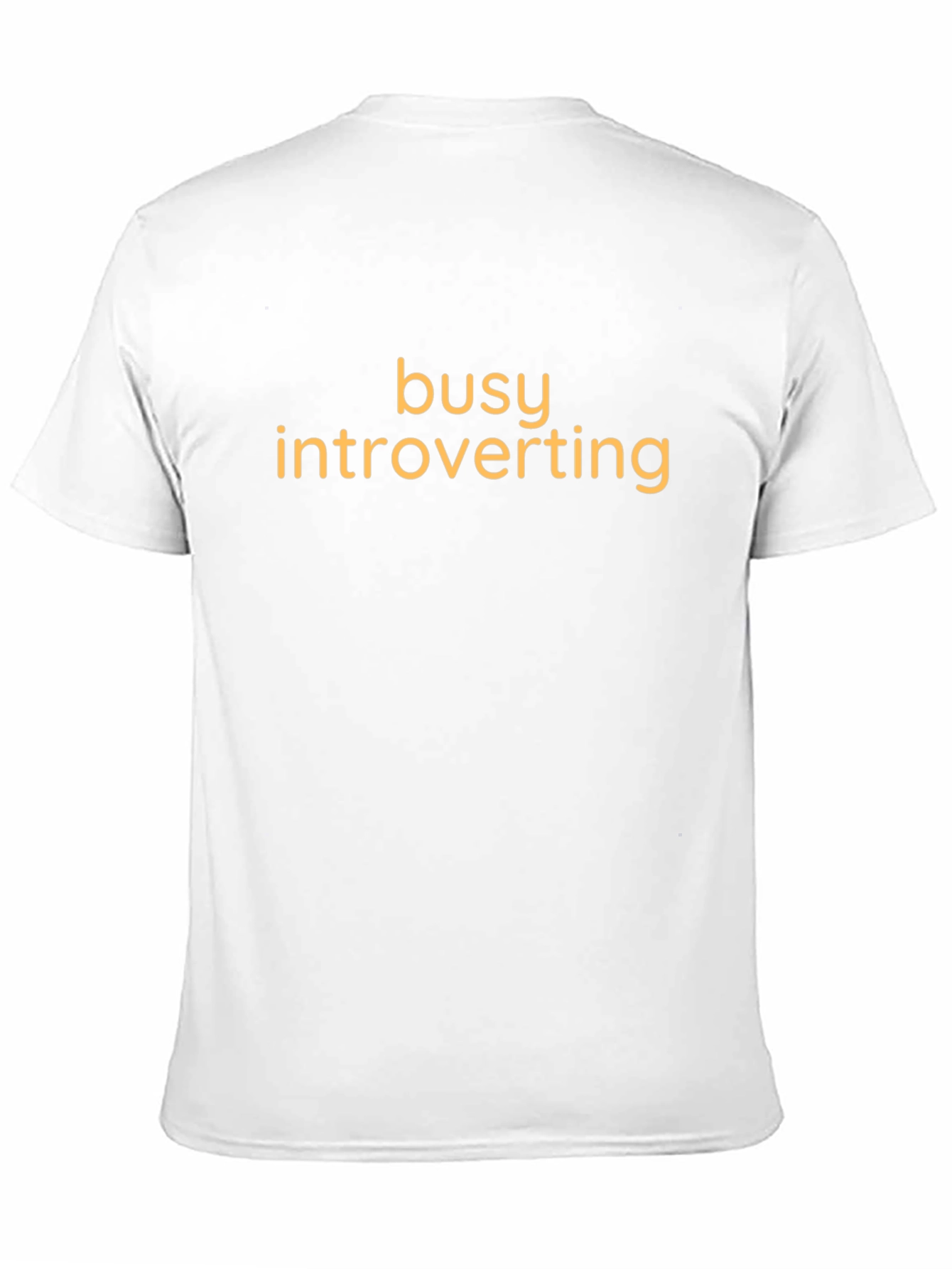 Busy Introverting Black T-Shirt