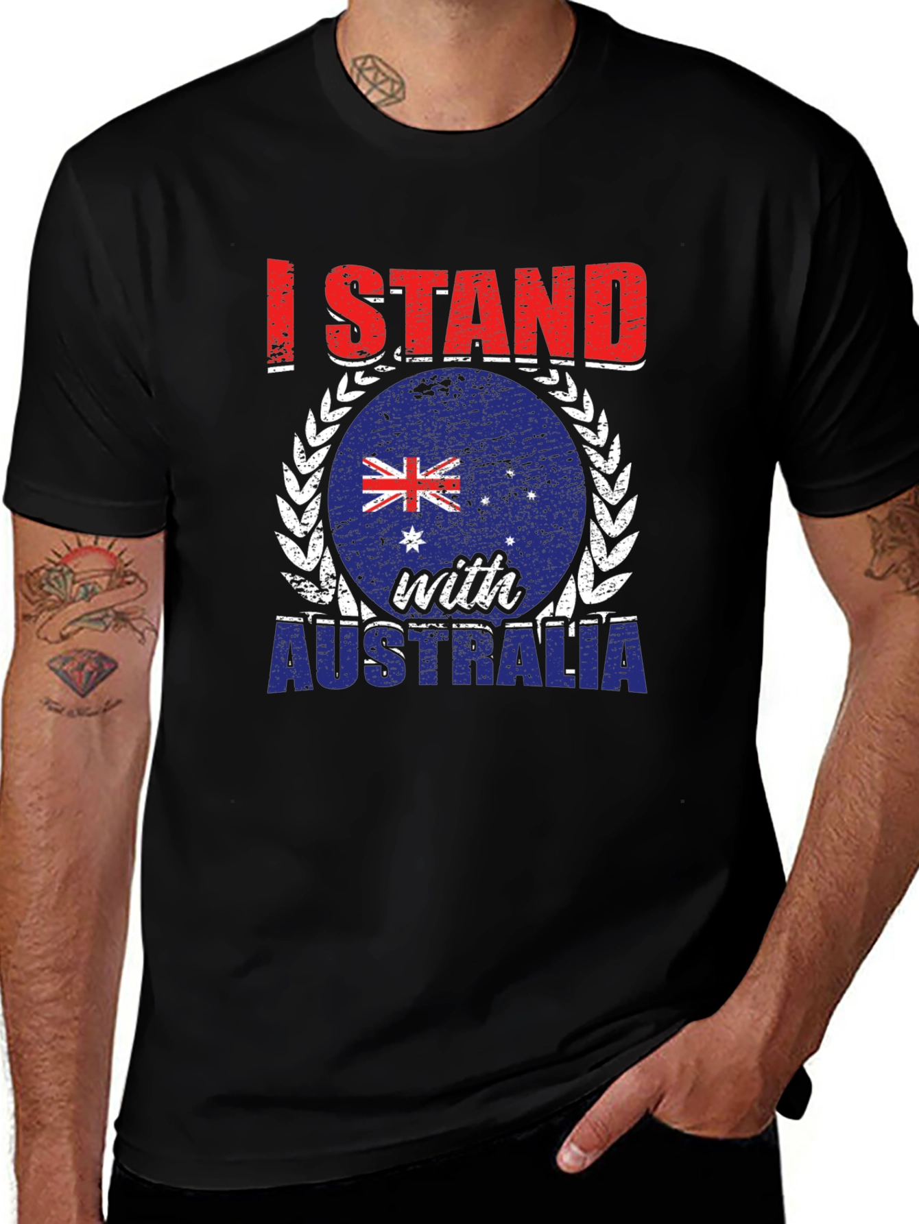 I Stand With Australia Graphic T-Shirt