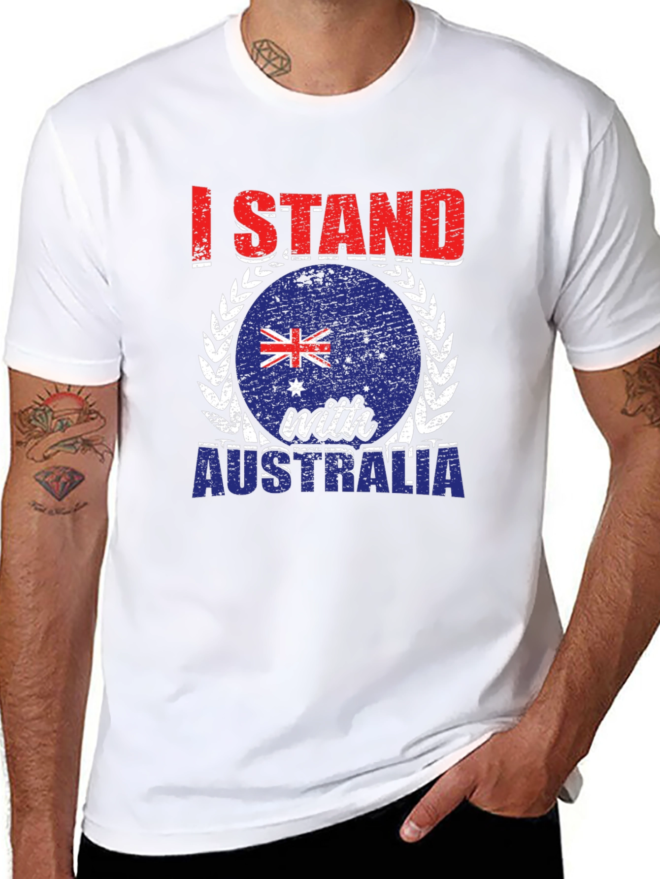 I Stand With Australia Graphic T-Shirt
