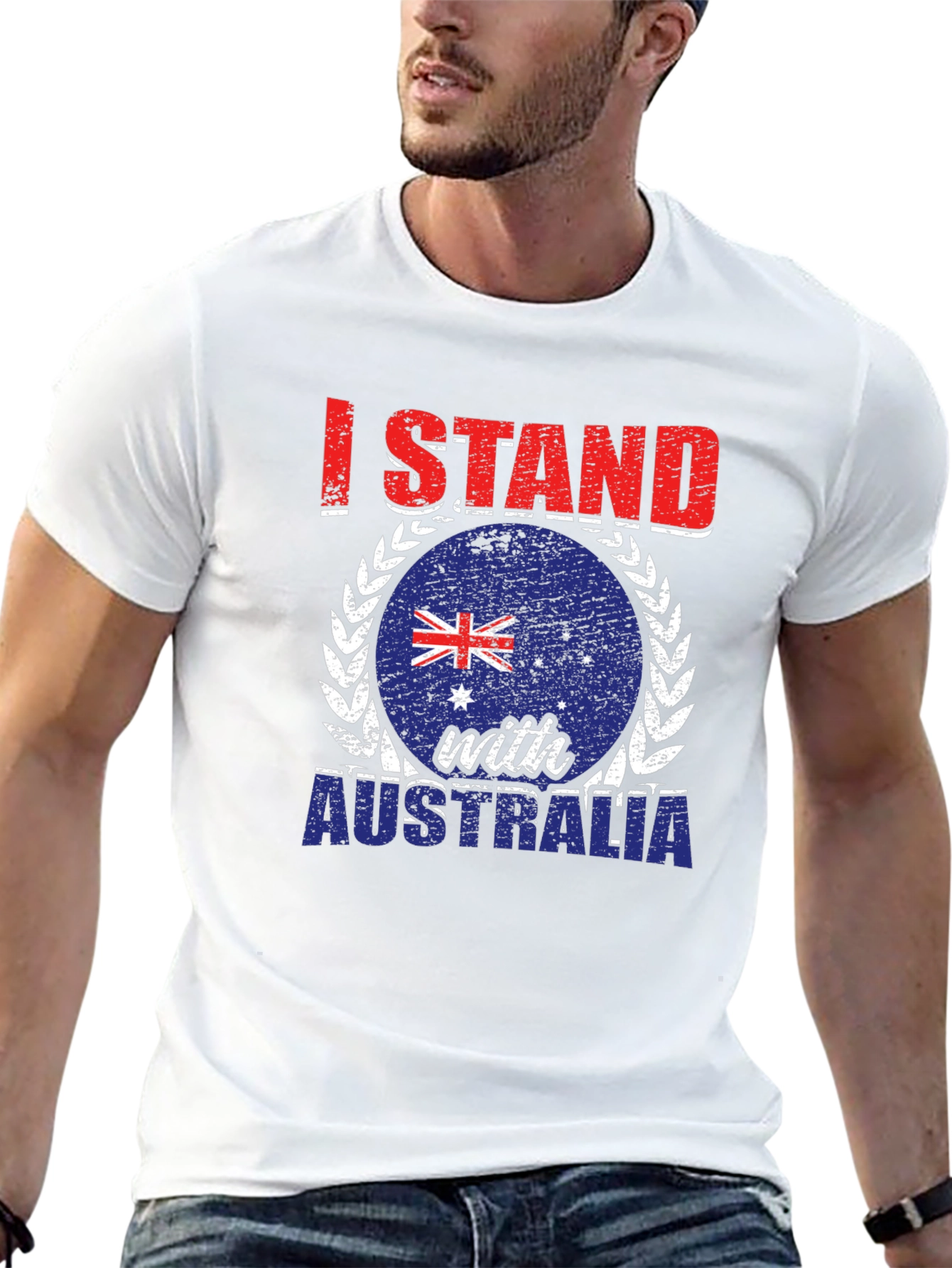I Stand With Australia Graphic T-Shirt