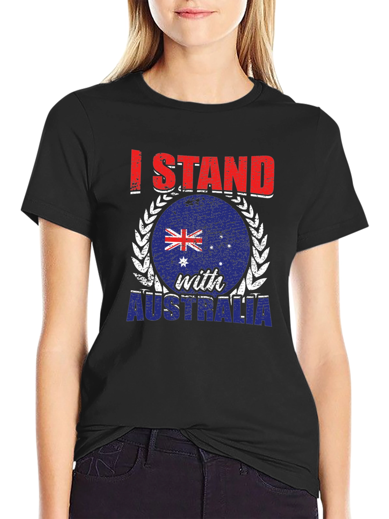 I Stand With Australia Graphic T-Shirt