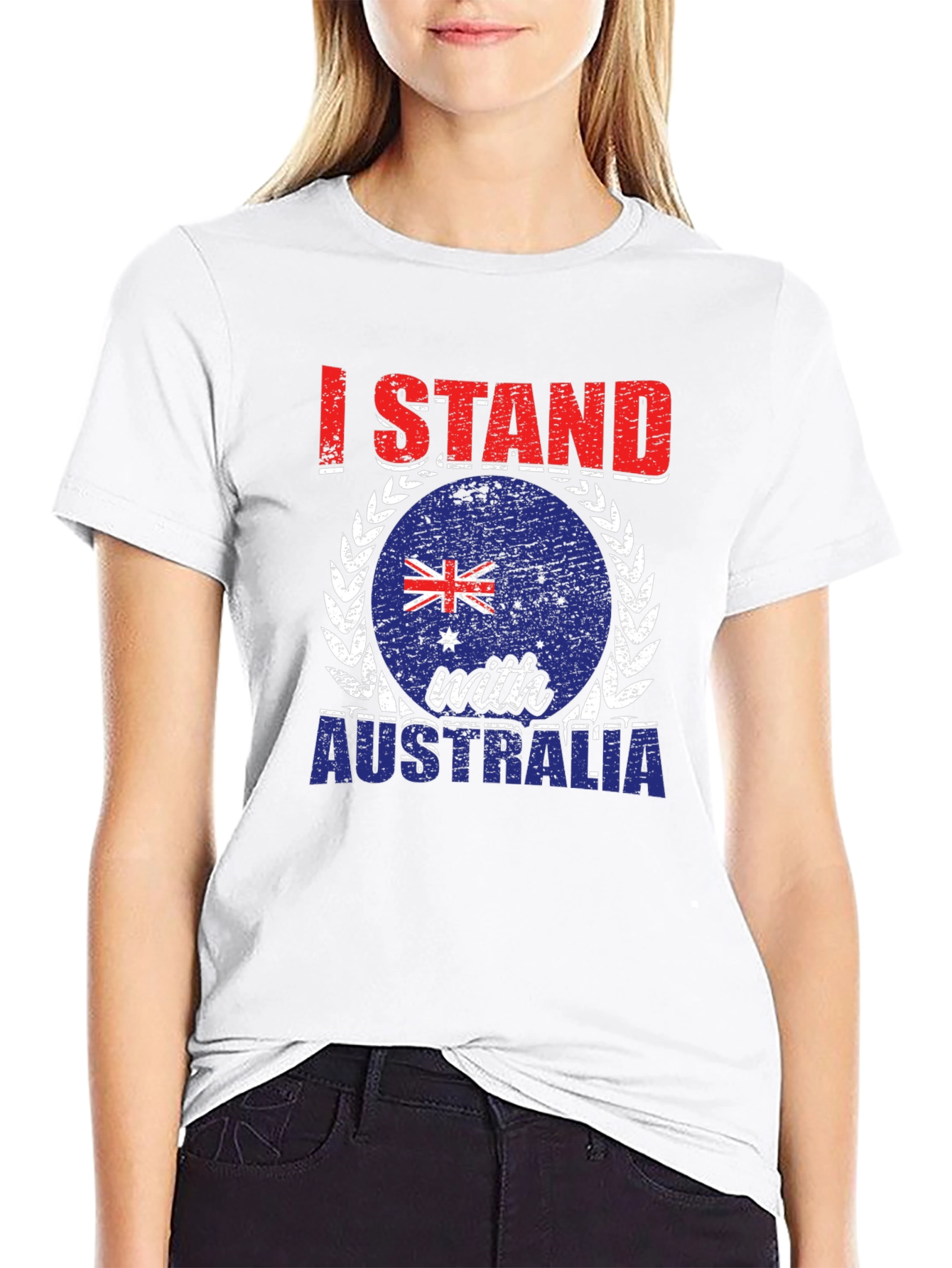 I Stand With Australia Graphic T-Shirt