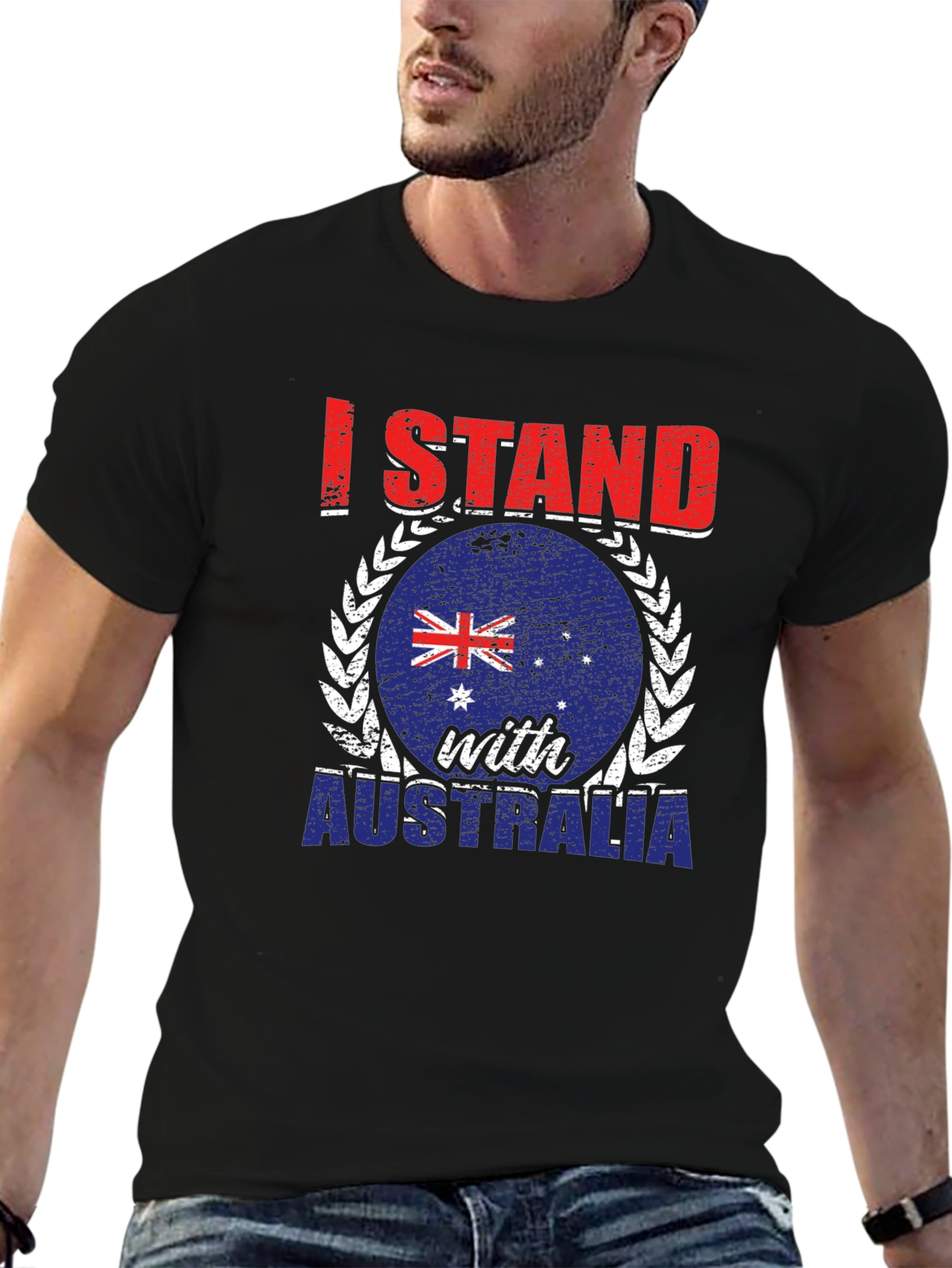 I Stand With Australia Graphic T-Shirt