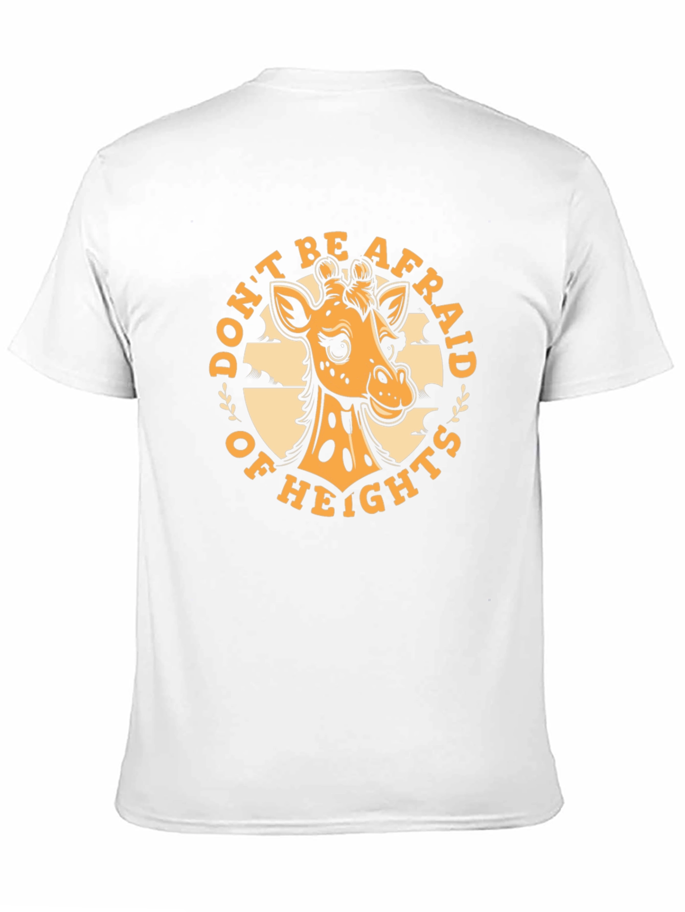Giraffe Heights T-Shirt - Funny Animal Graphic Tee