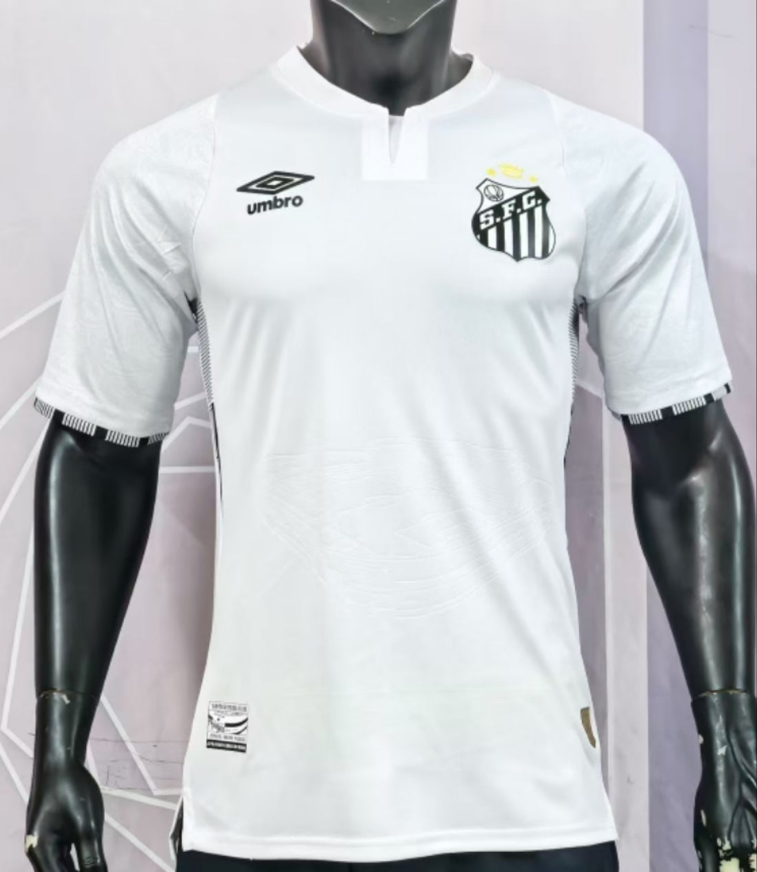 Santos 24-25 Home White Player Version Soccer Jersey