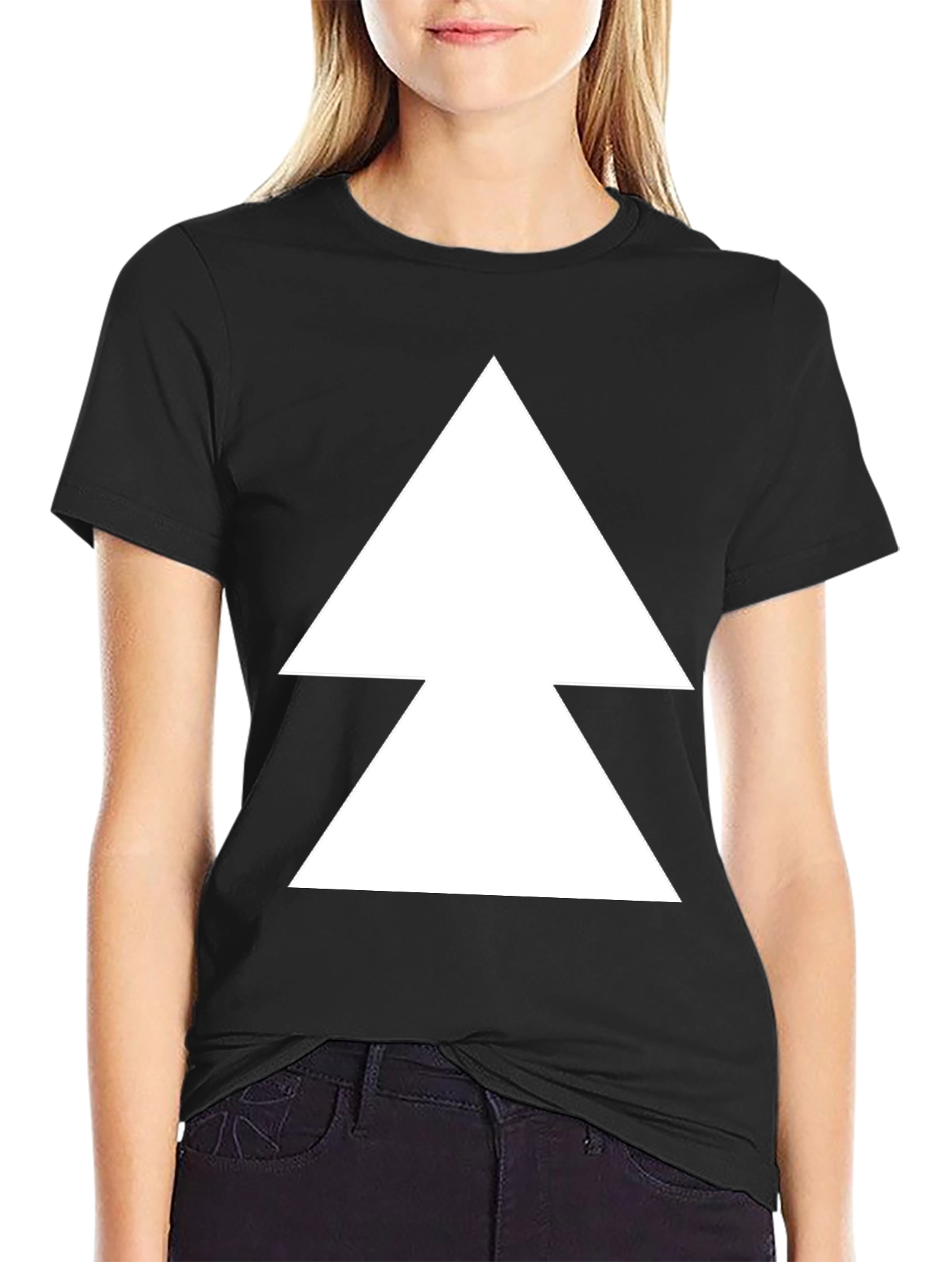 Geometric Arrow Tee