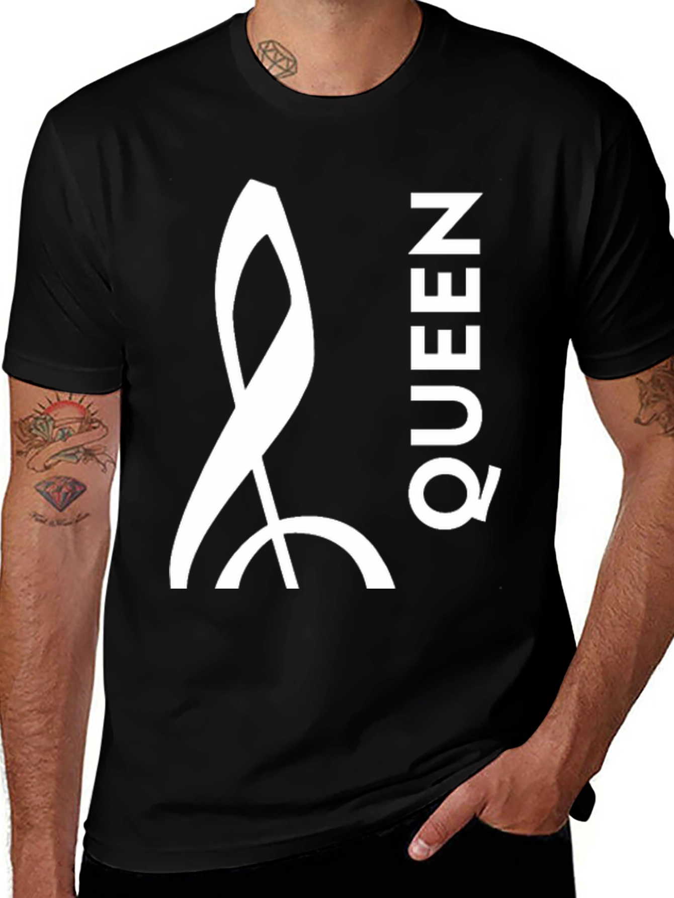 Queen Band Logo Black T-Shirt