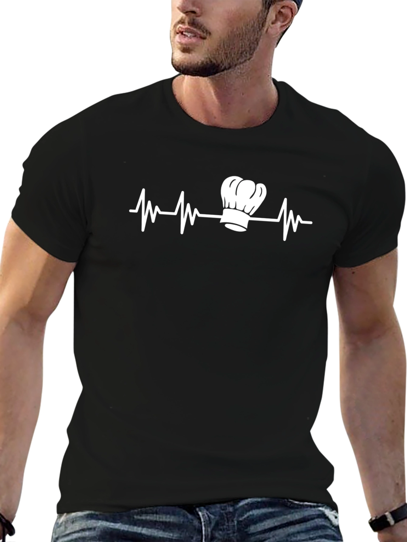 Chef Heartbeat T-Shirt - Culinary Passion