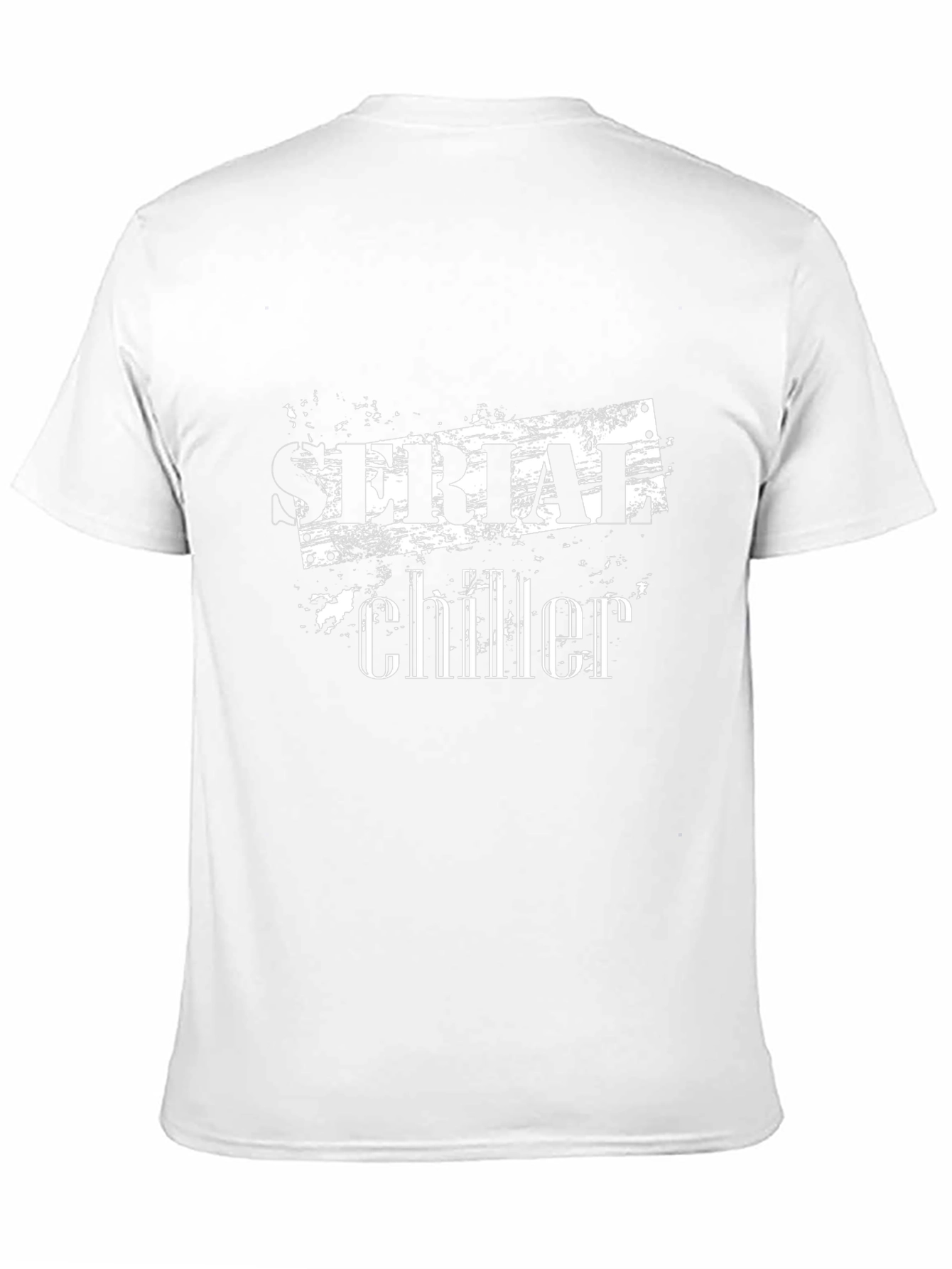 Serial Chiller Graphic T-Shirt - Cool Casual Tee