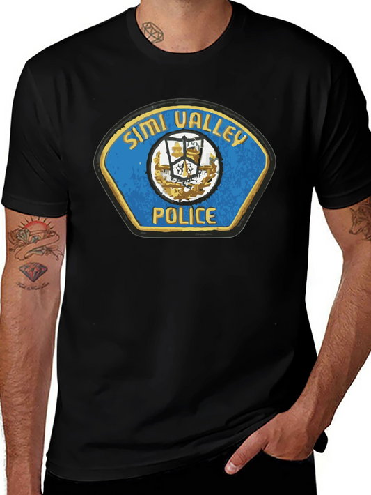 Simi Valley Police T-Shirt Black