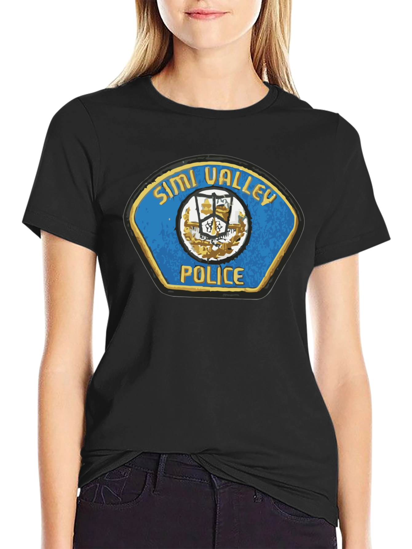 Simi Valley Police T-Shirt Black