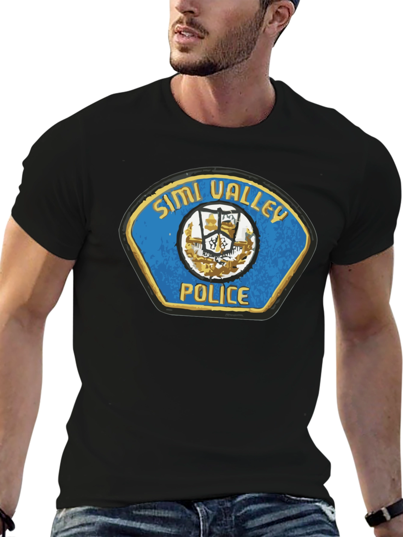 Simi Valley Police T-Shirt Black