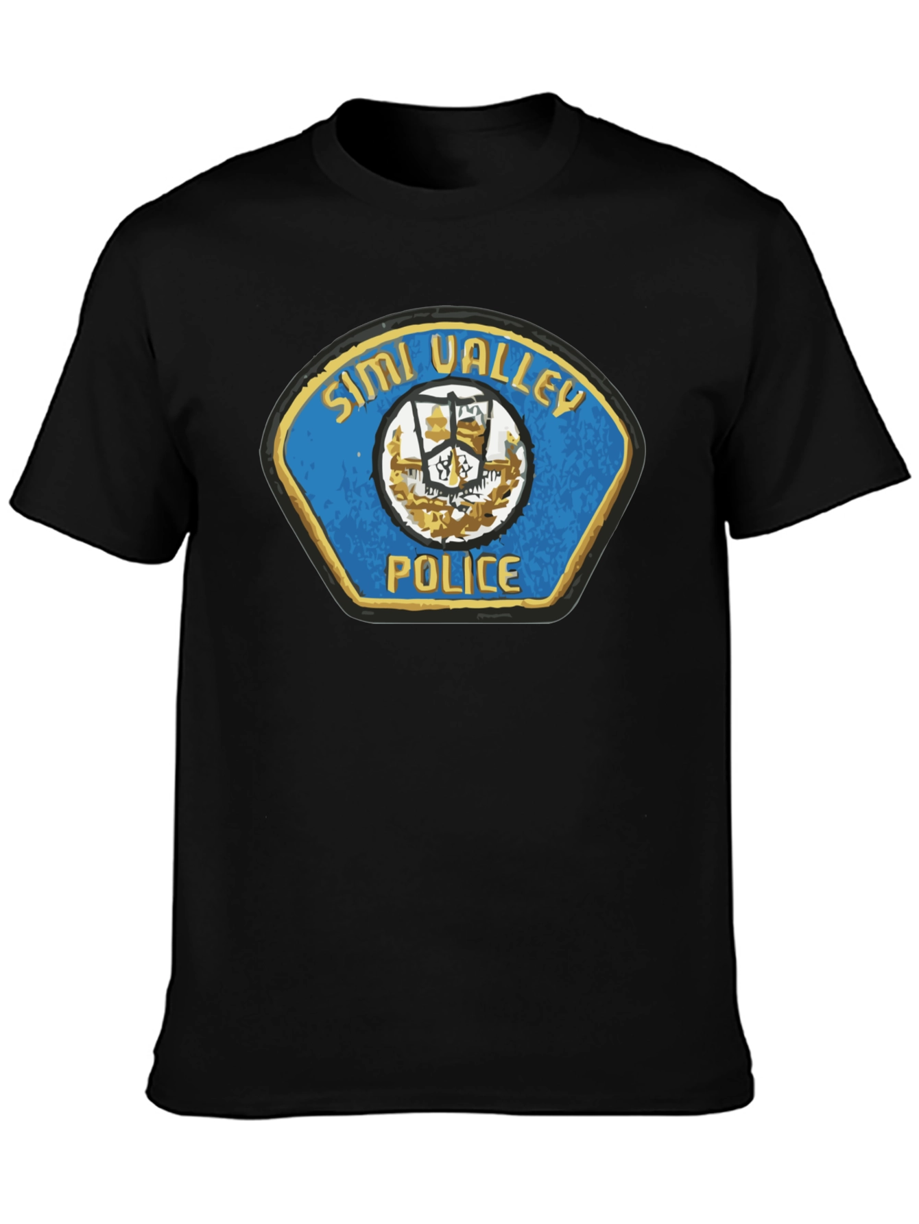 Simi Valley Police T-Shirt Black