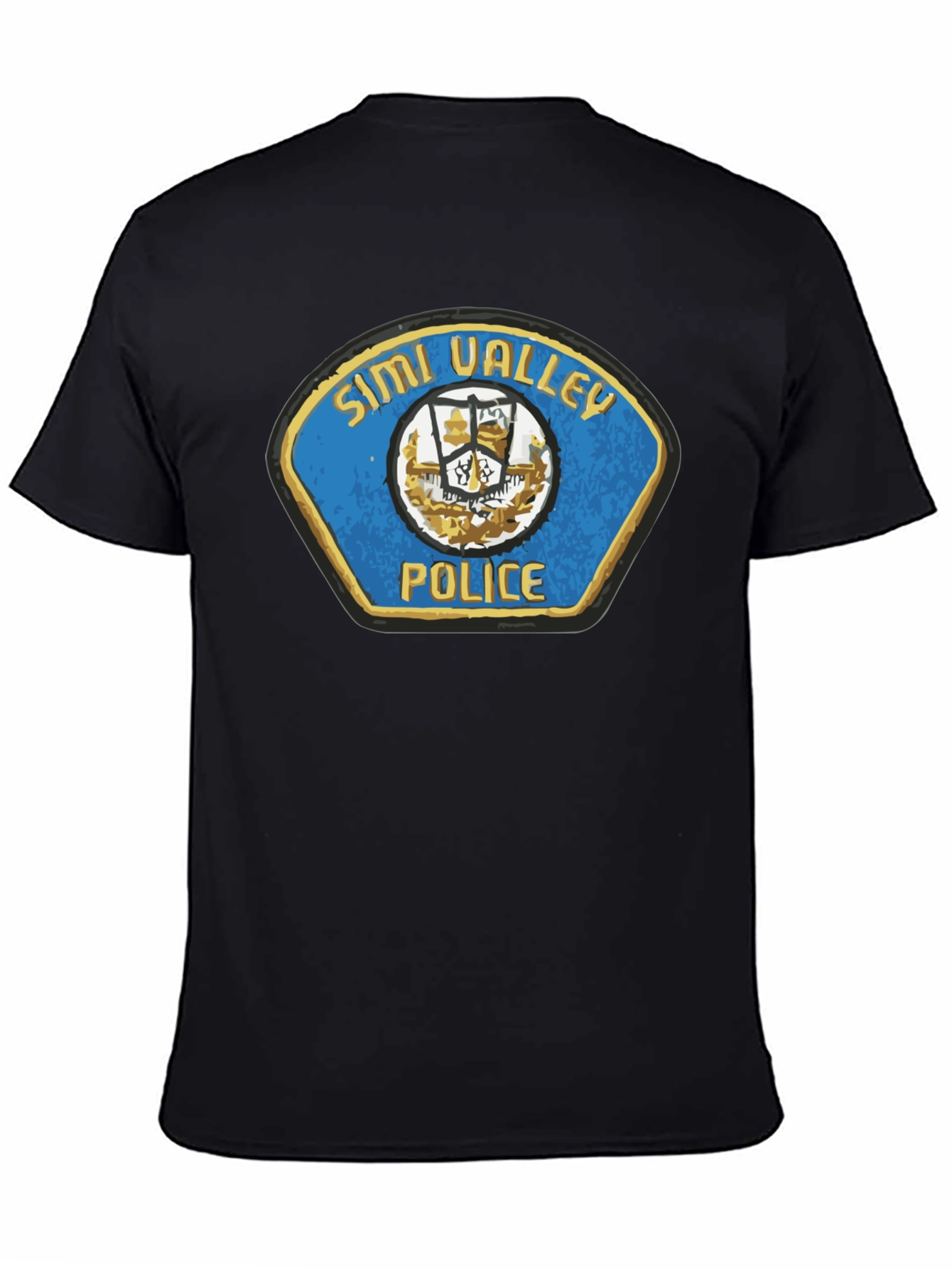 Simi Valley Police T-Shirt Black