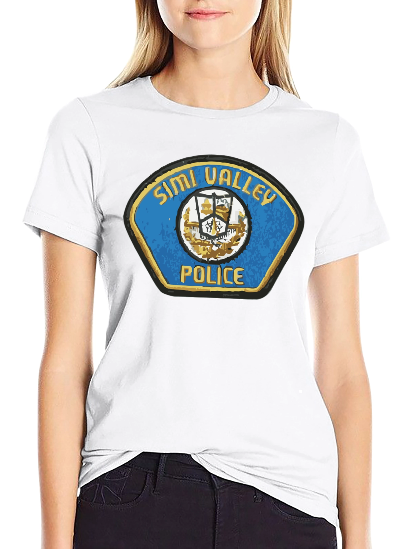 Simi Valley Police T-Shirt Black