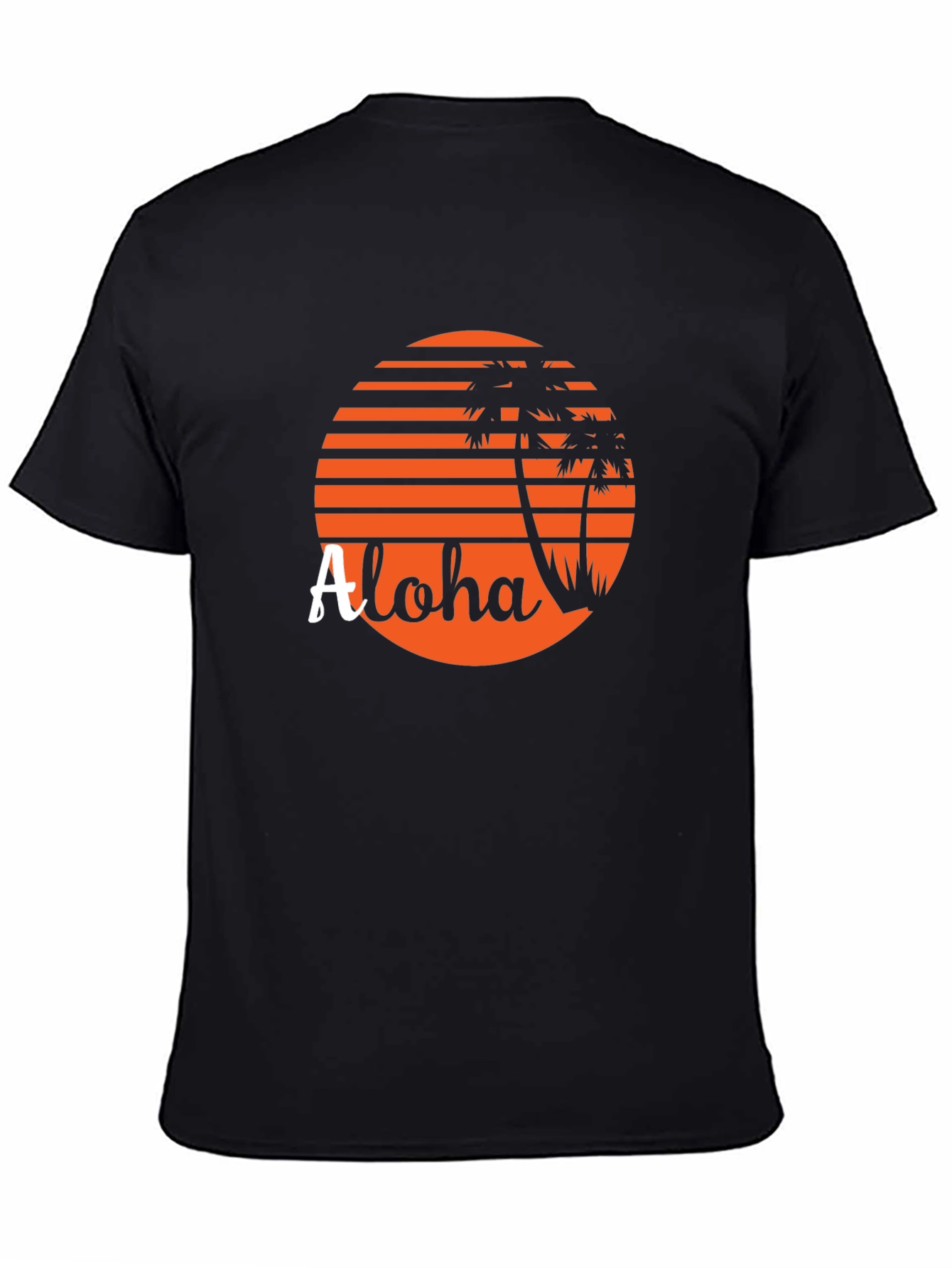 Aloha Sunset Graphic Tee - Tropical Vacation Vibe