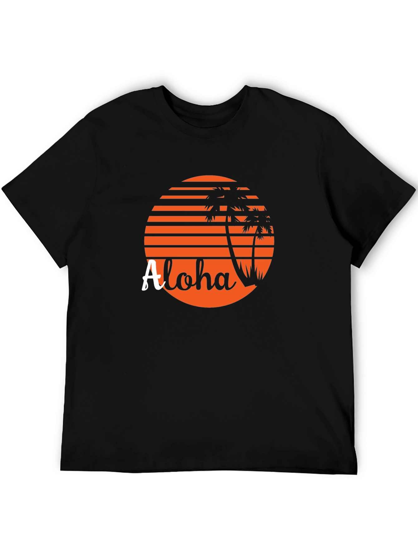 Aloha Sunset Graphic Tee - Tropical Vacation Vibe
