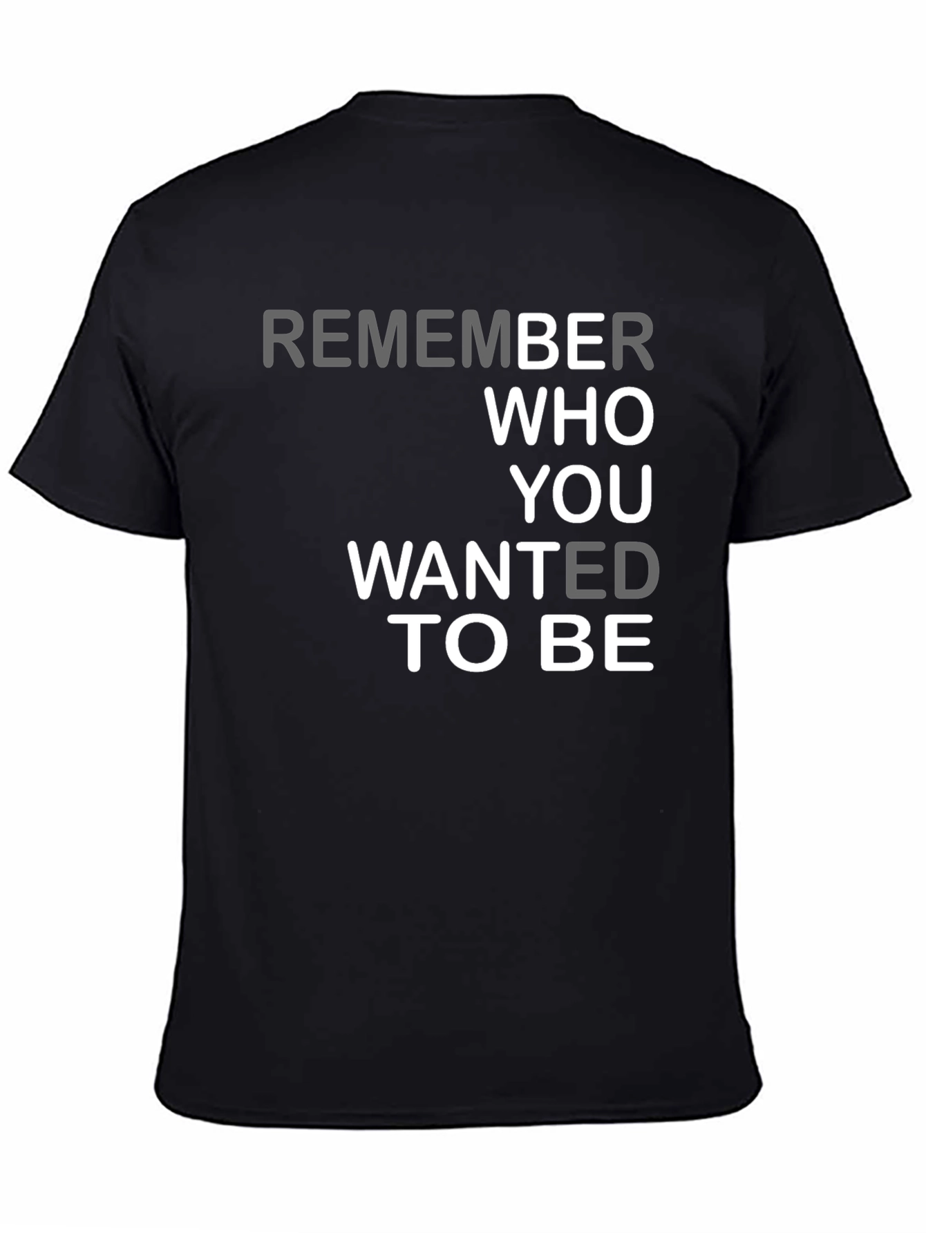 Remember Who You Wanted To Be Graphic Tee