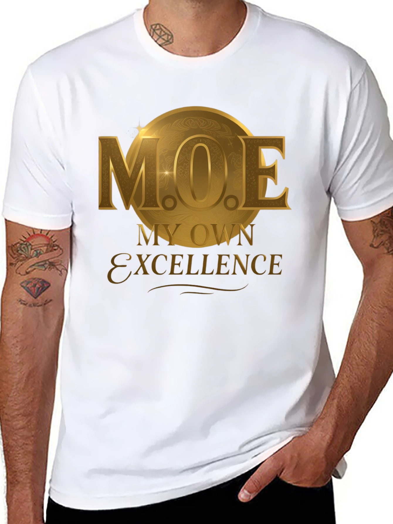 M.O.E. My Own Excellence Black T-Shirt