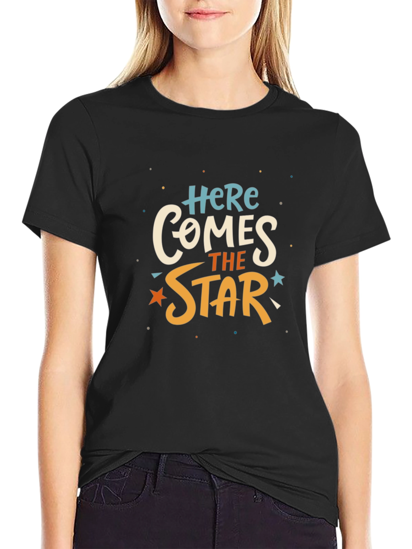 Here Comes The Star Graphic T-Shirt