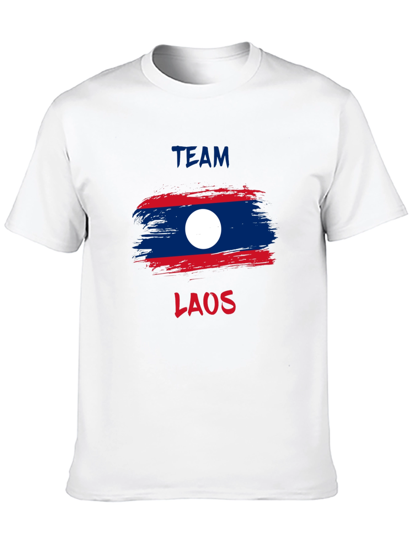 Team Laos T-Shirt - Laos Flag Design