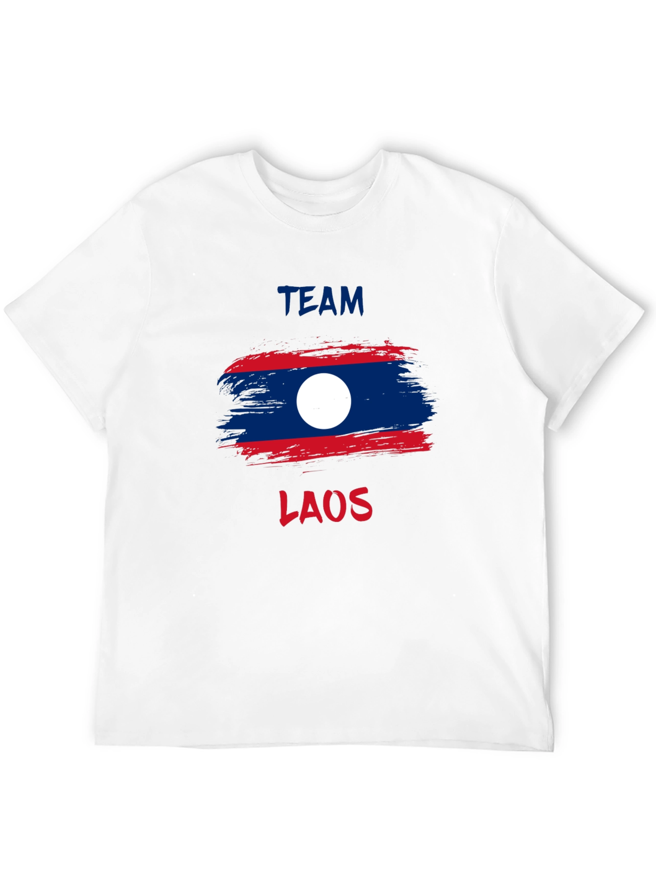 Team Laos T-Shirt - Laos Flag Design