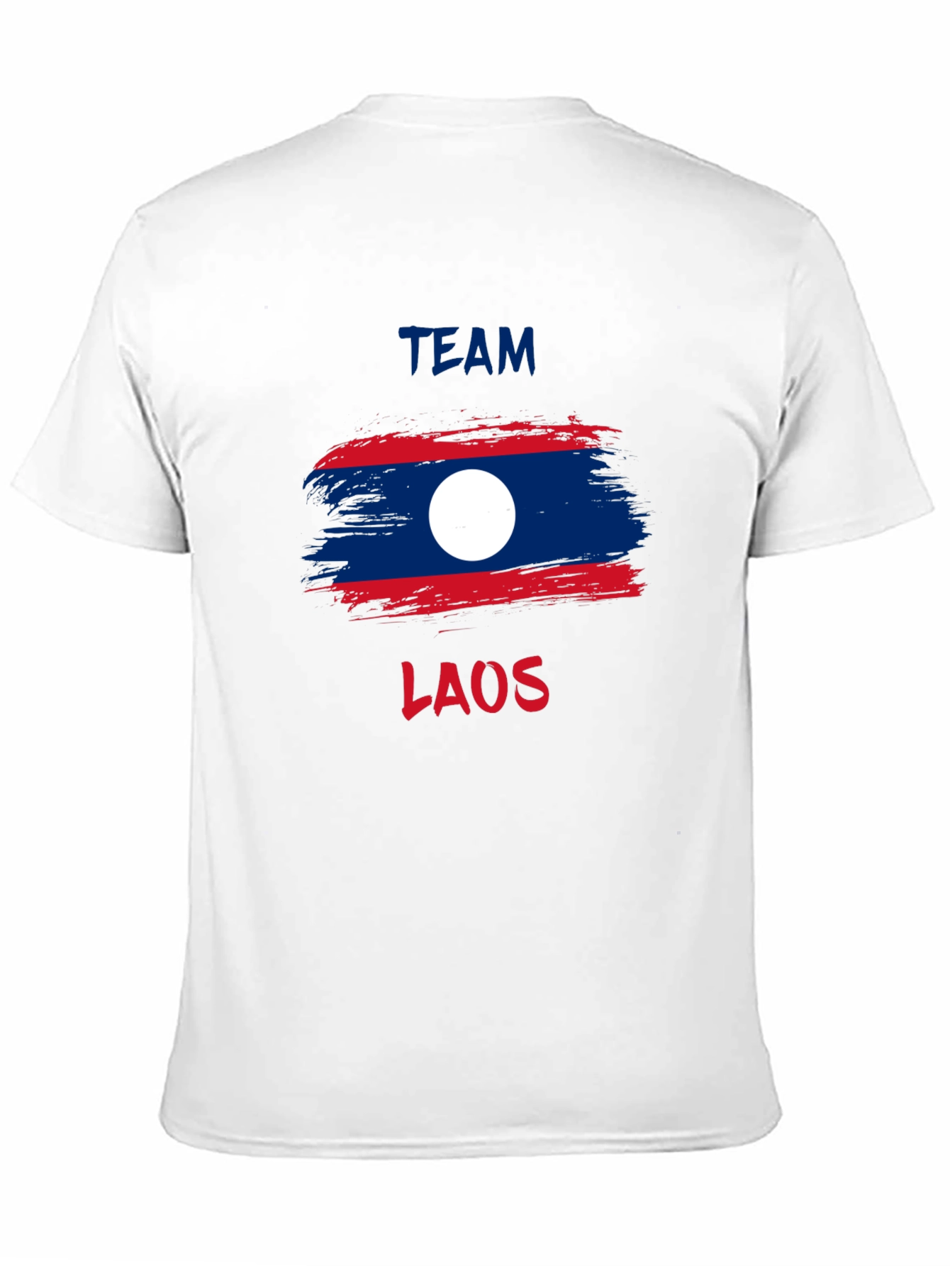 Team Laos T-Shirt - Laos Flag Design