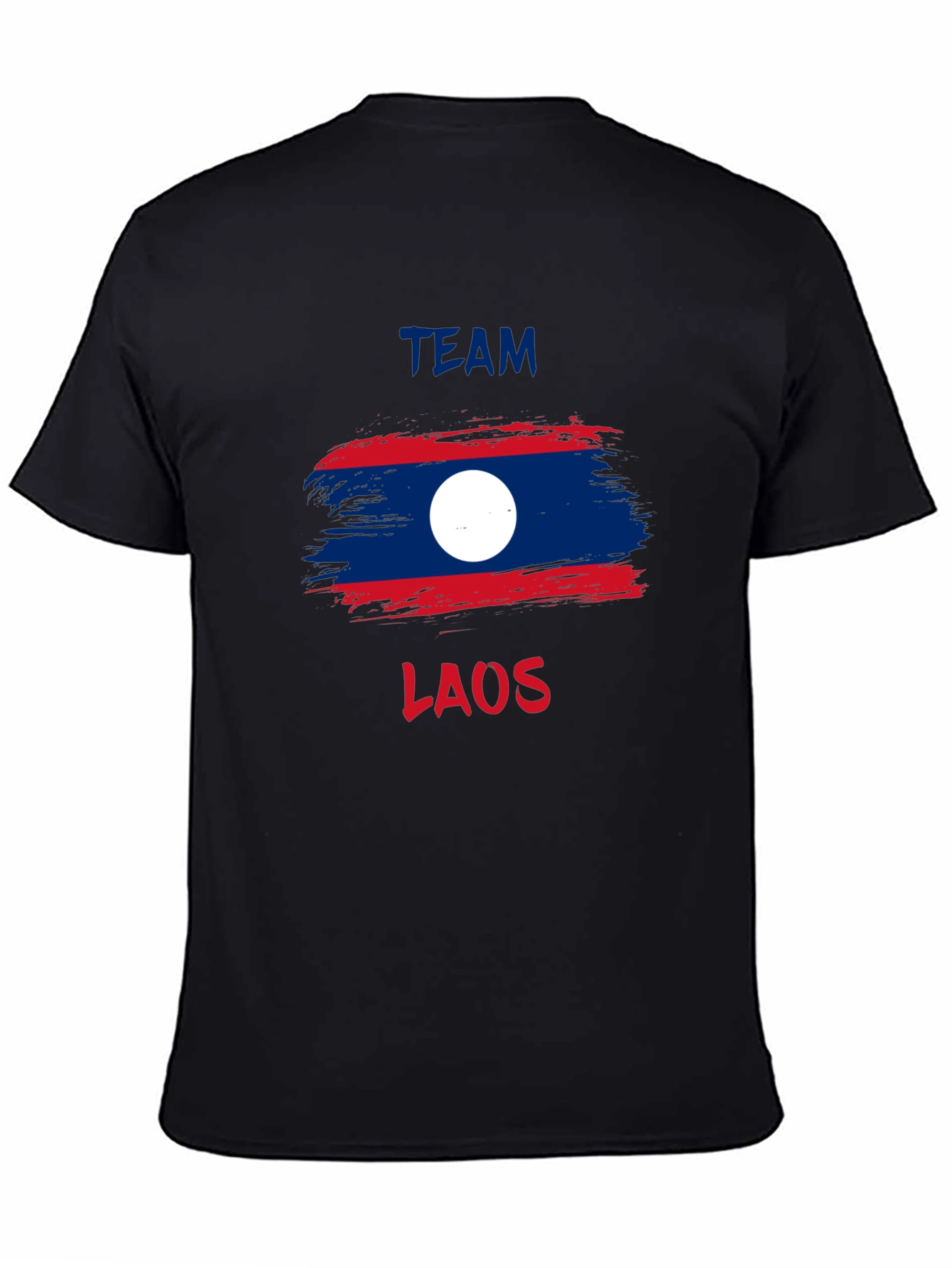 Team Laos T-Shirt - Laos Flag Design