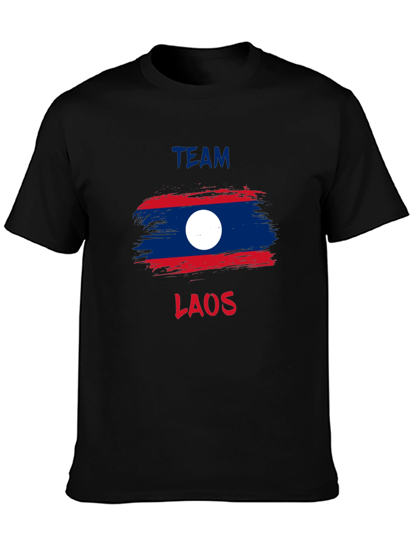 Team Laos T-Shirt - Laos Flag Design