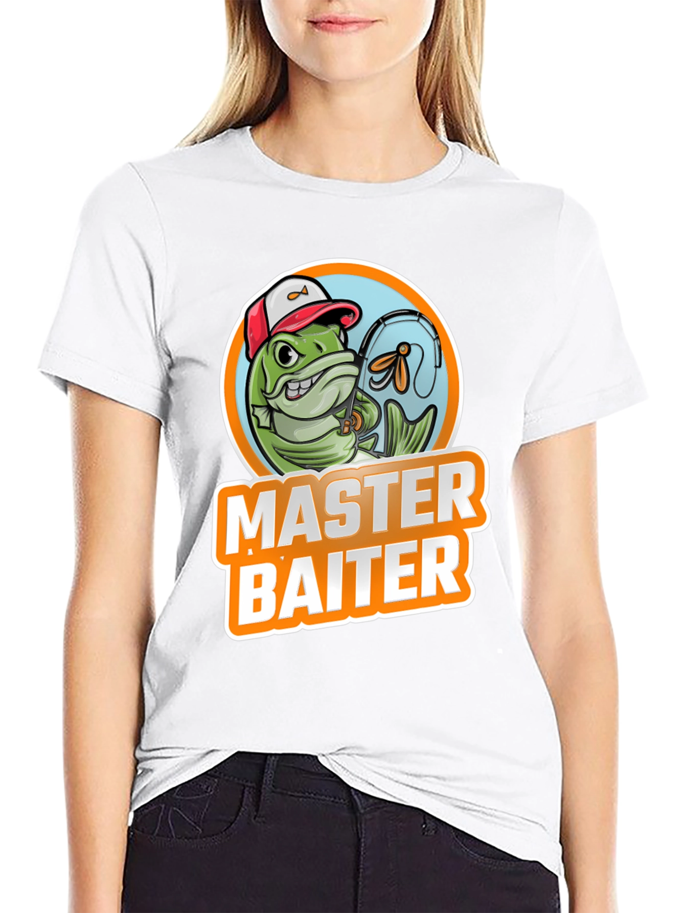 Master Baiter Fishing T-Shirt - Funny Angler Tee