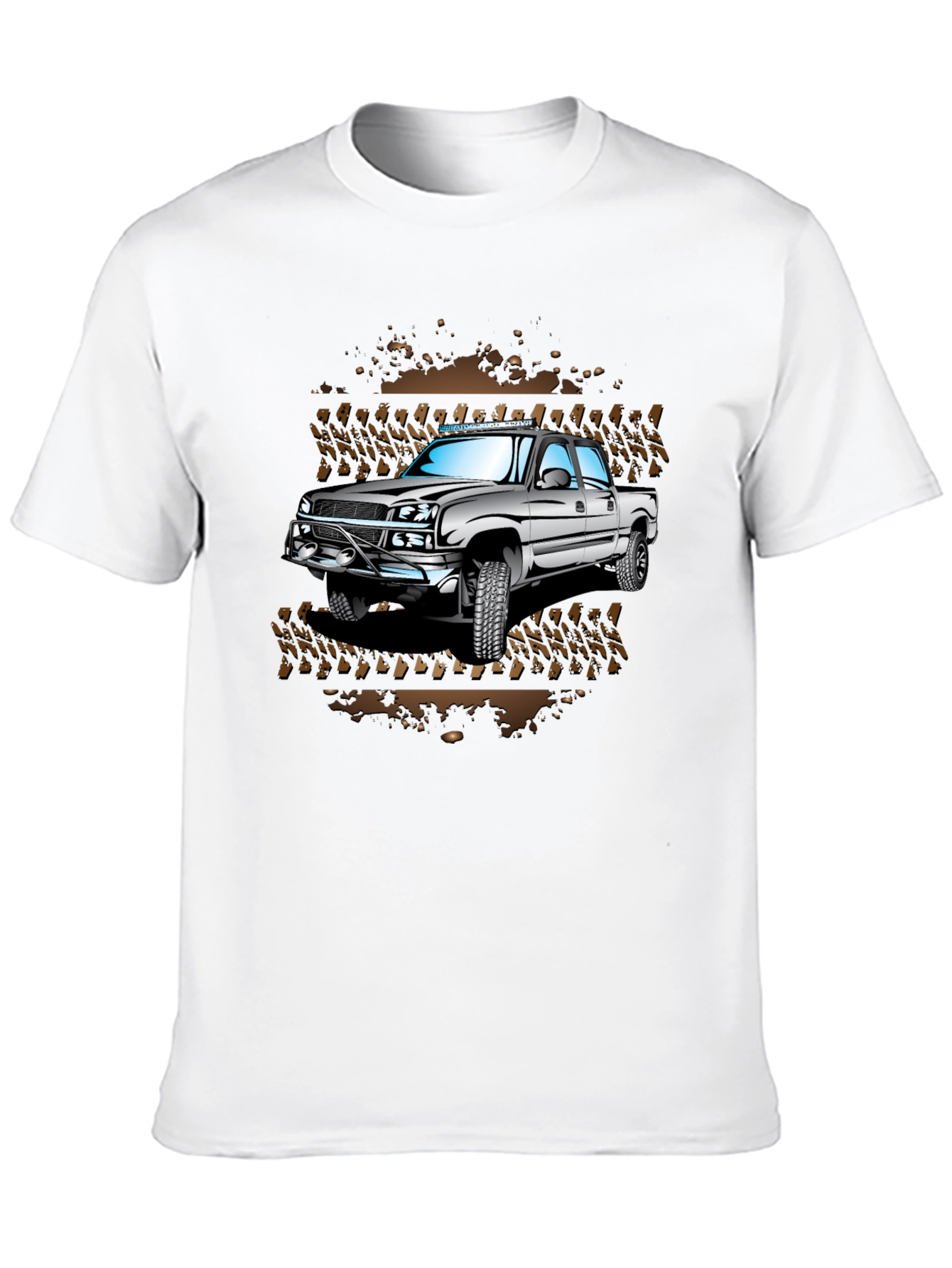 Off-Road Truck Graphic T-Shirt - Mudding Adventure Tee