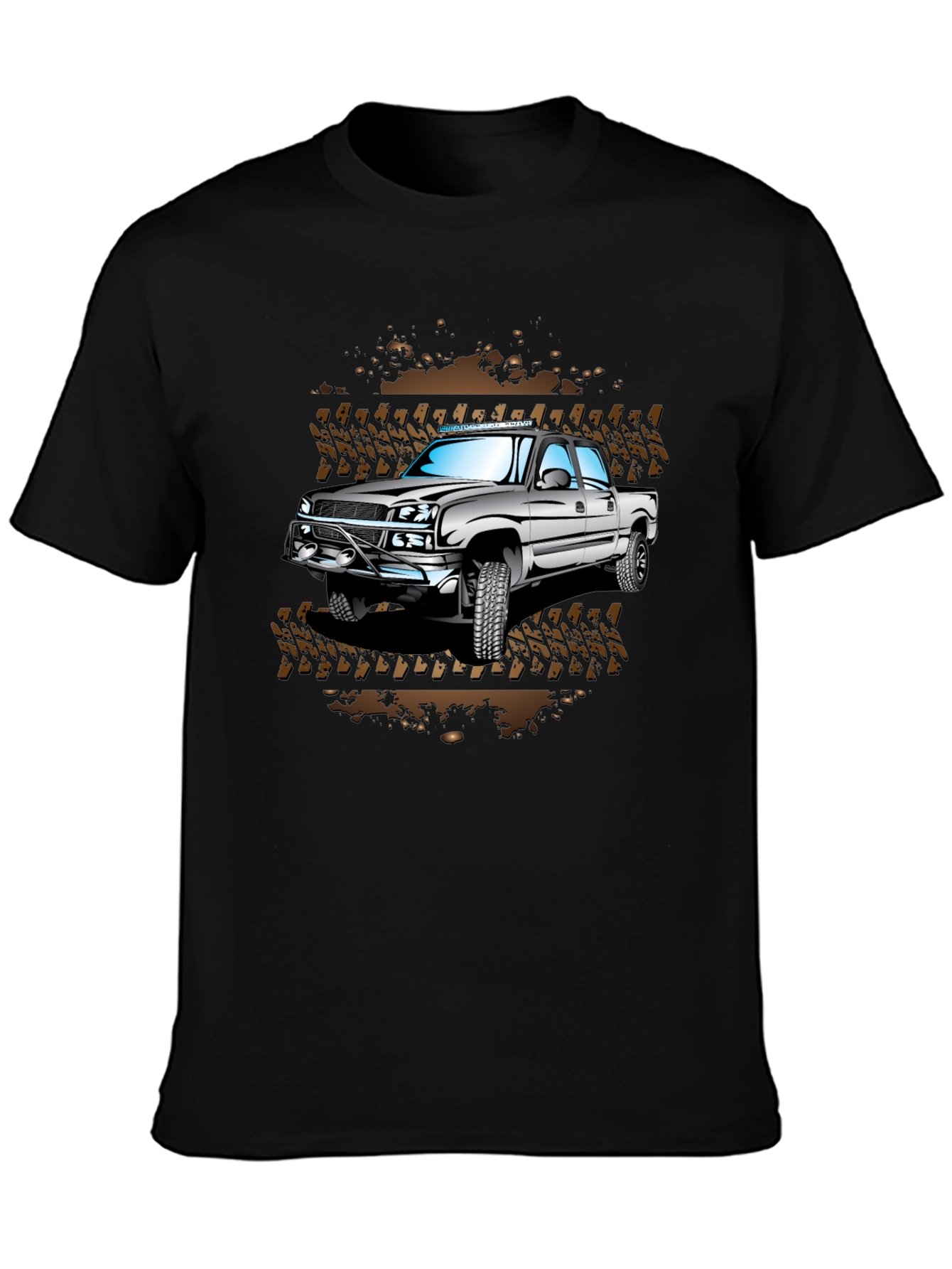 Off-Road Truck Graphic T-Shirt - Mudding Adventure Tee