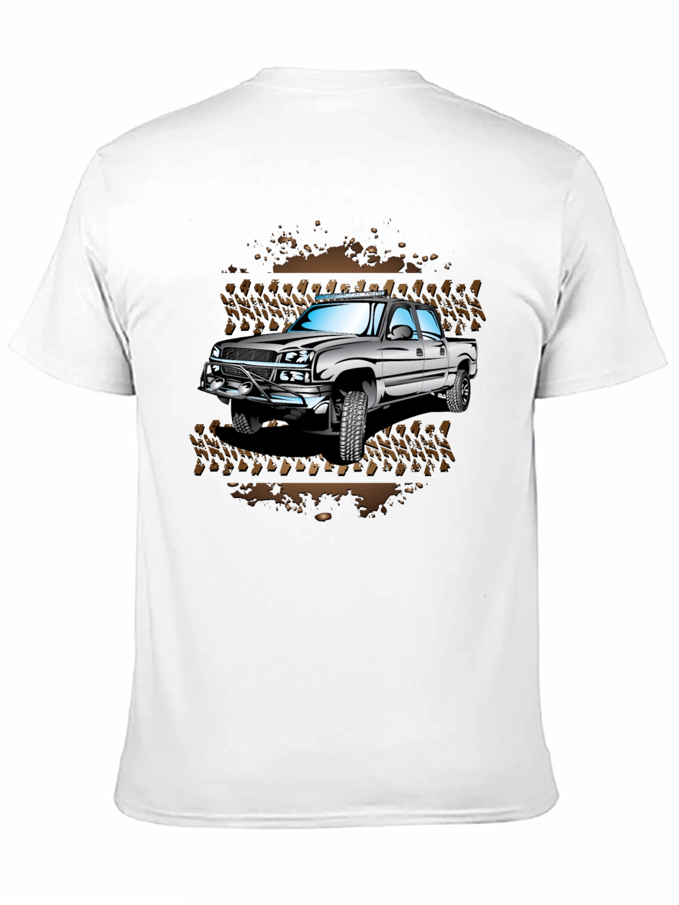 Off-Road Truck Graphic T-Shirt - Mudding Adventure Tee