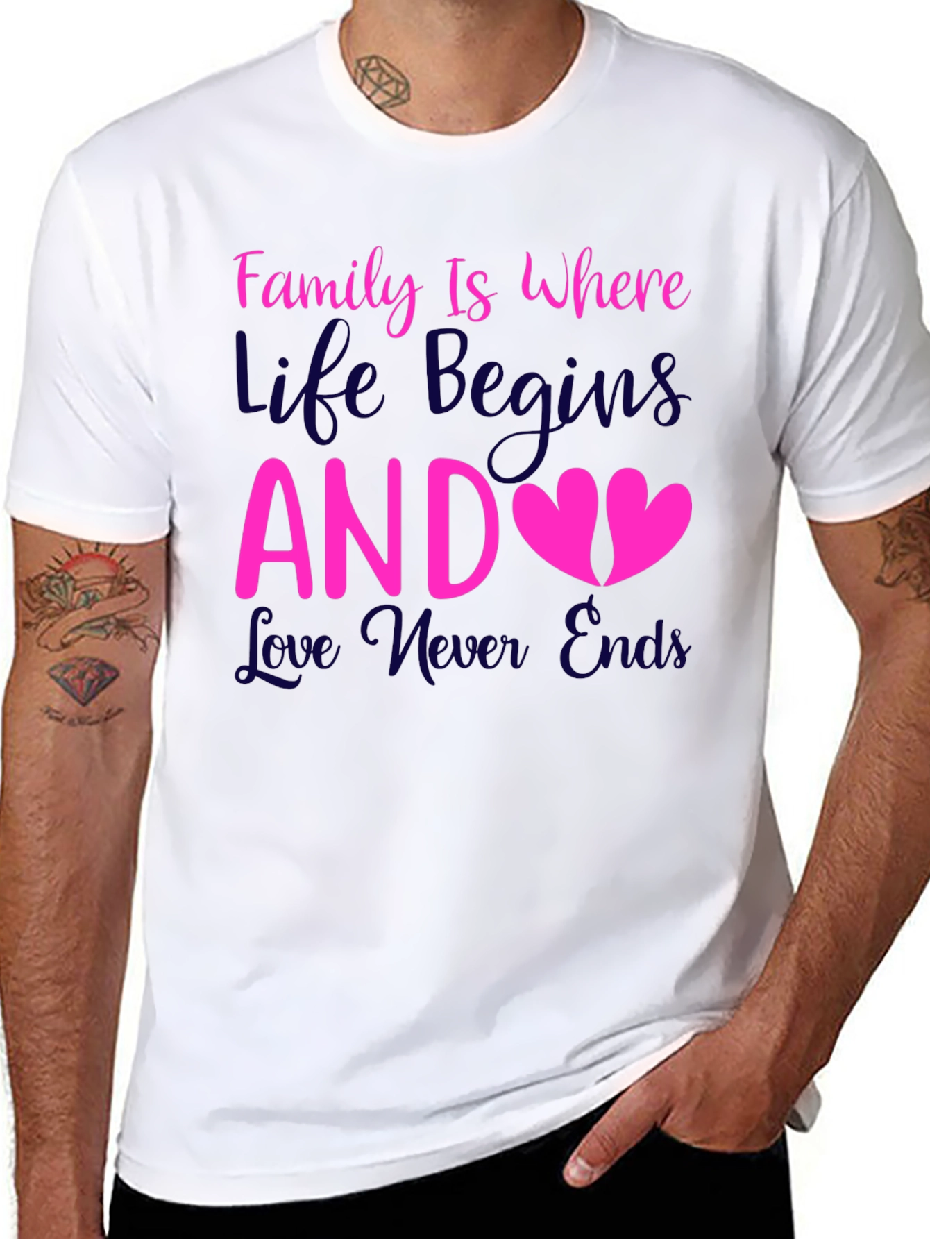 Family is Where Life Begins T-Shirt