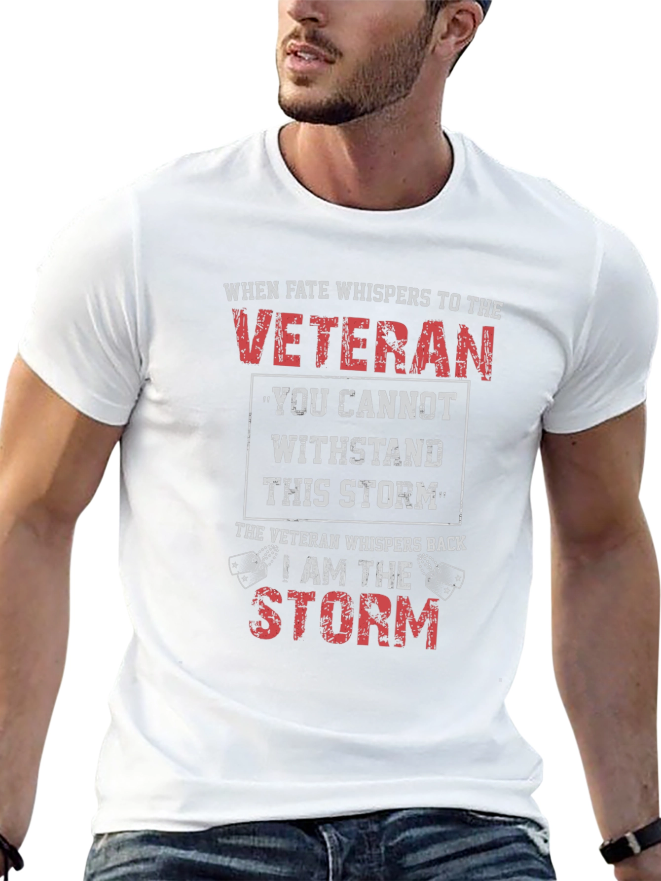 Veteran Storm T-Shirt - Military Pride