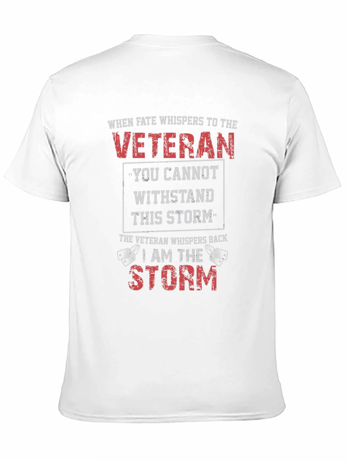 Veteran Storm T-Shirt - Military Pride