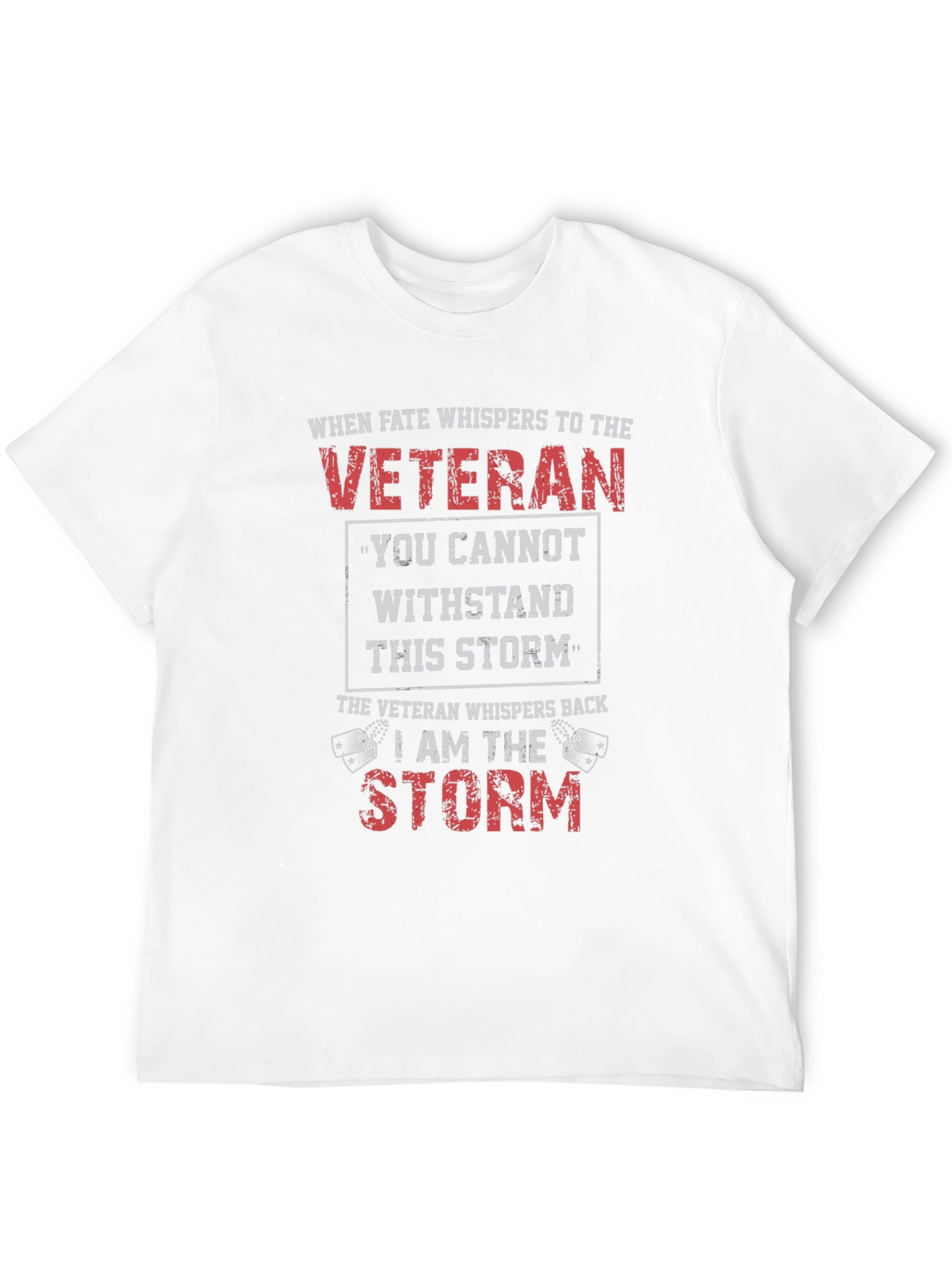 Veteran Storm T-Shirt - Military Pride