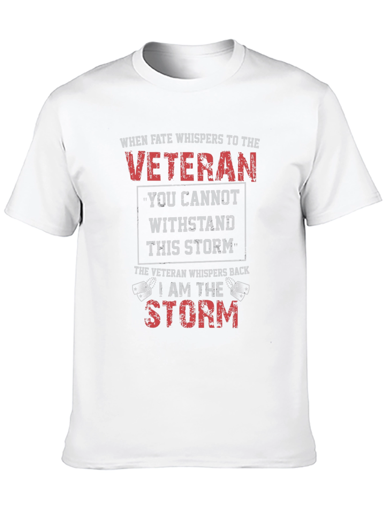 Veteran Storm T-Shirt - Military Pride